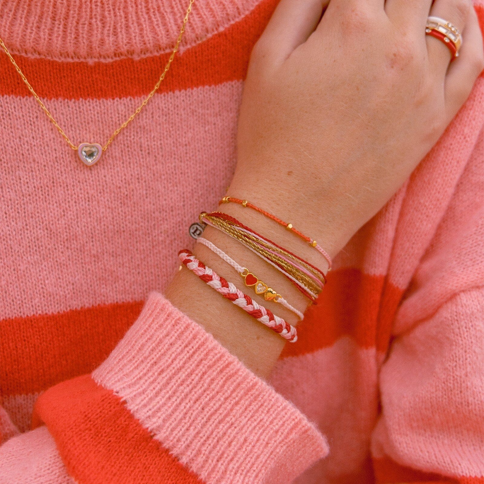 Red Cross Be Mine Mixed Original Bracelet - Image 5