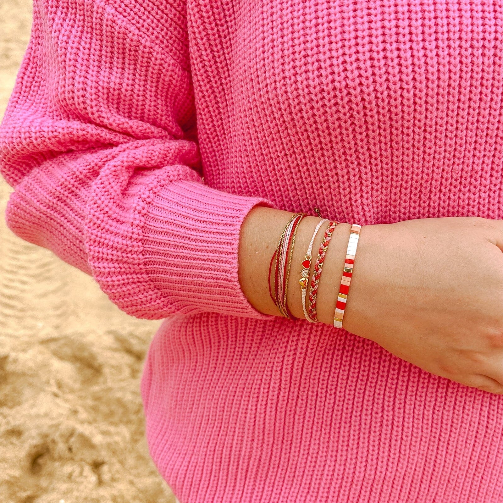 Red Cross Be Mine Mixed Original Bracelet - Image 9