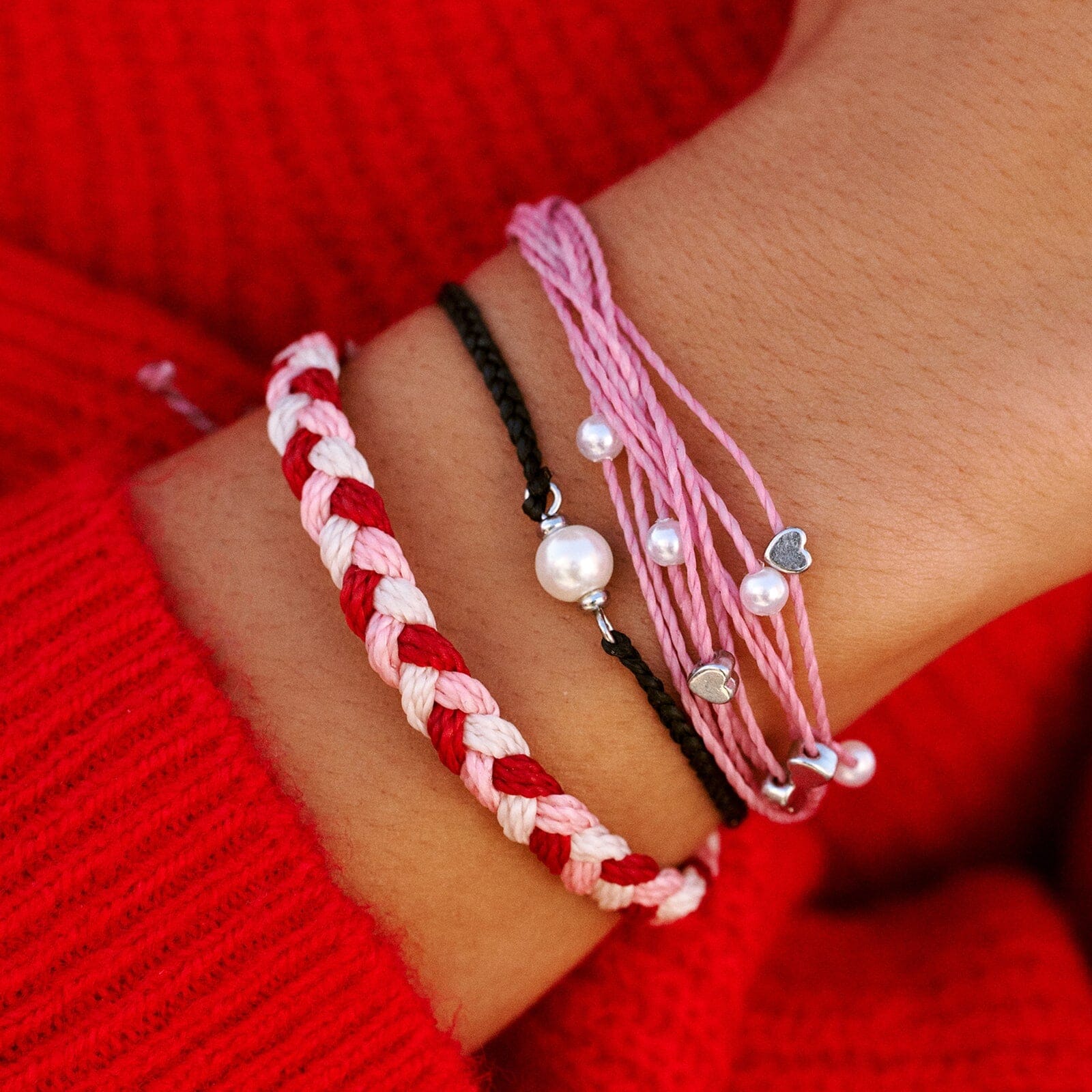 Blood Saves Lives Braided Bracelet - Image 4