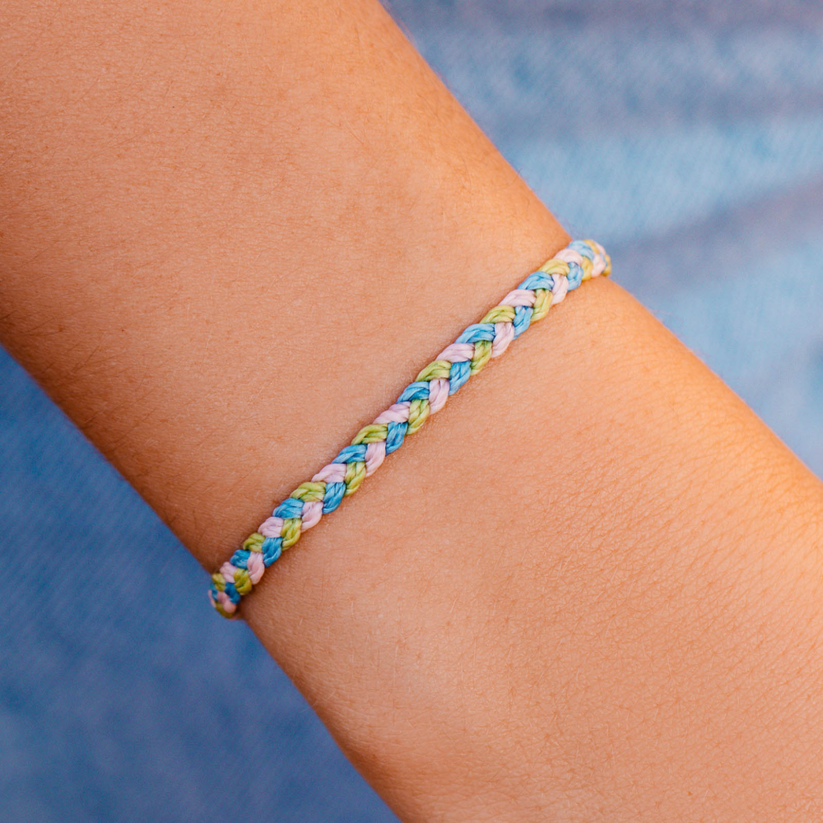 Mental Health Awareness Mini Braid Bracelet - Image 2