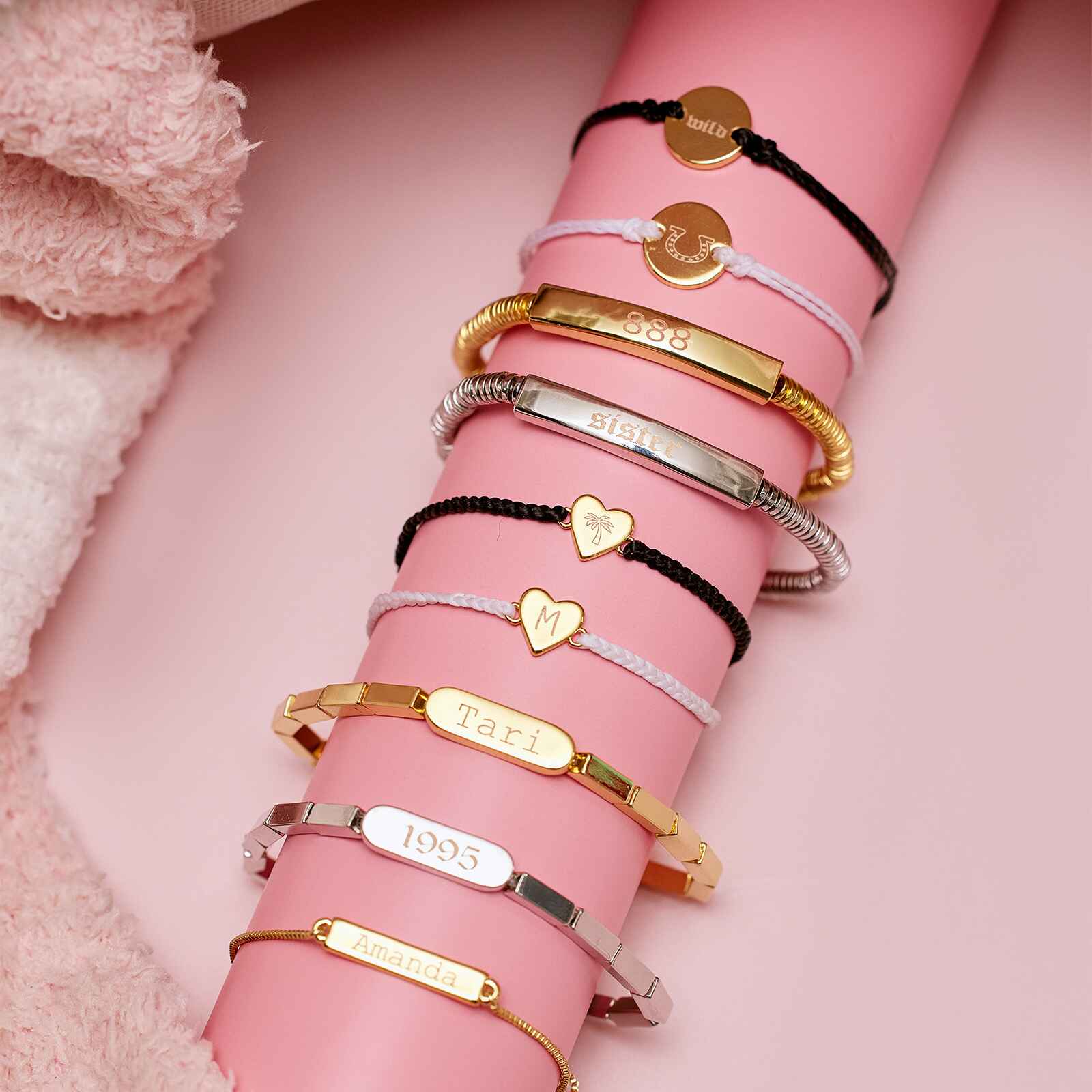Engravable Double-Sided Bar Bracelet - Image 10