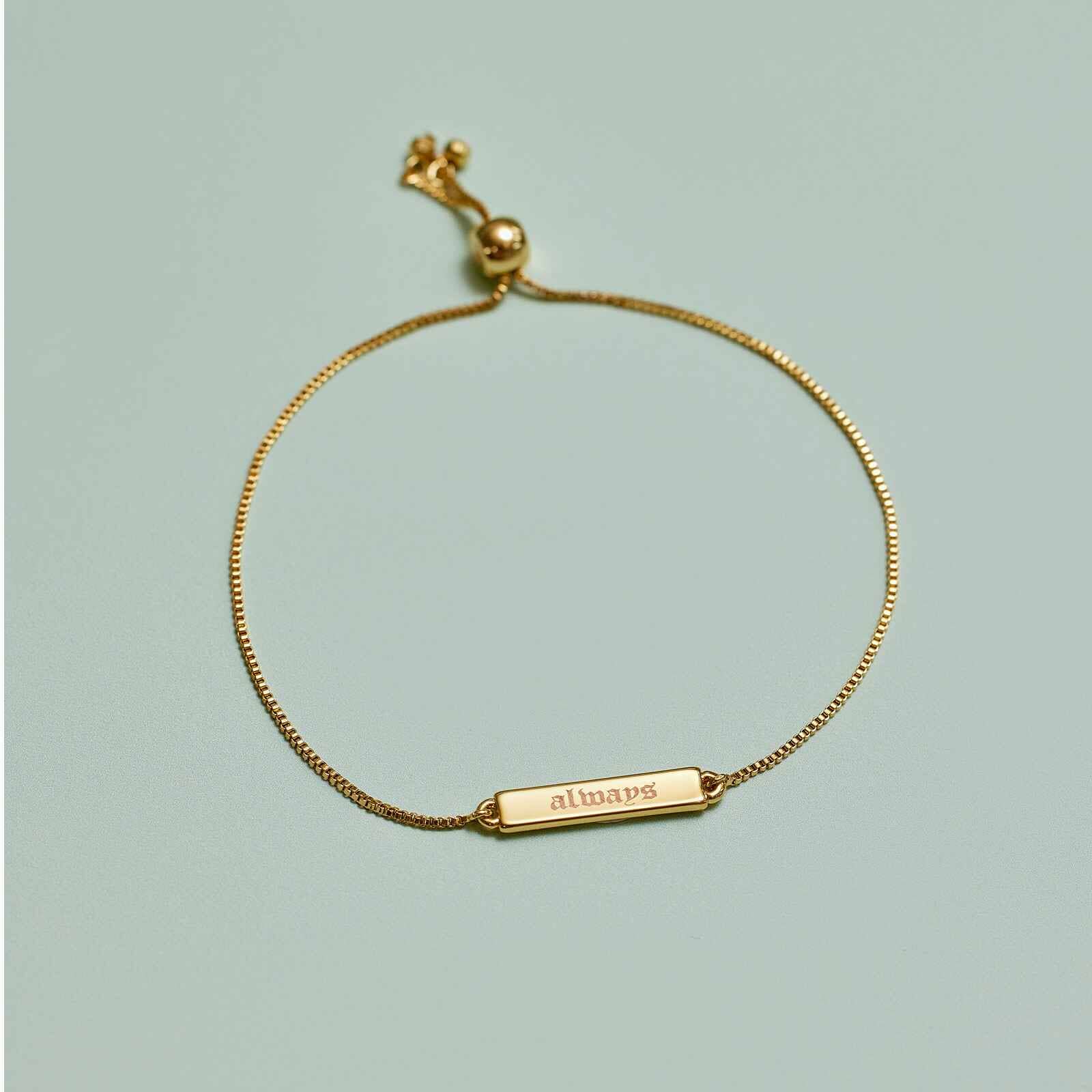 Engravable Double-Sided Bar Bracelet - Image 12