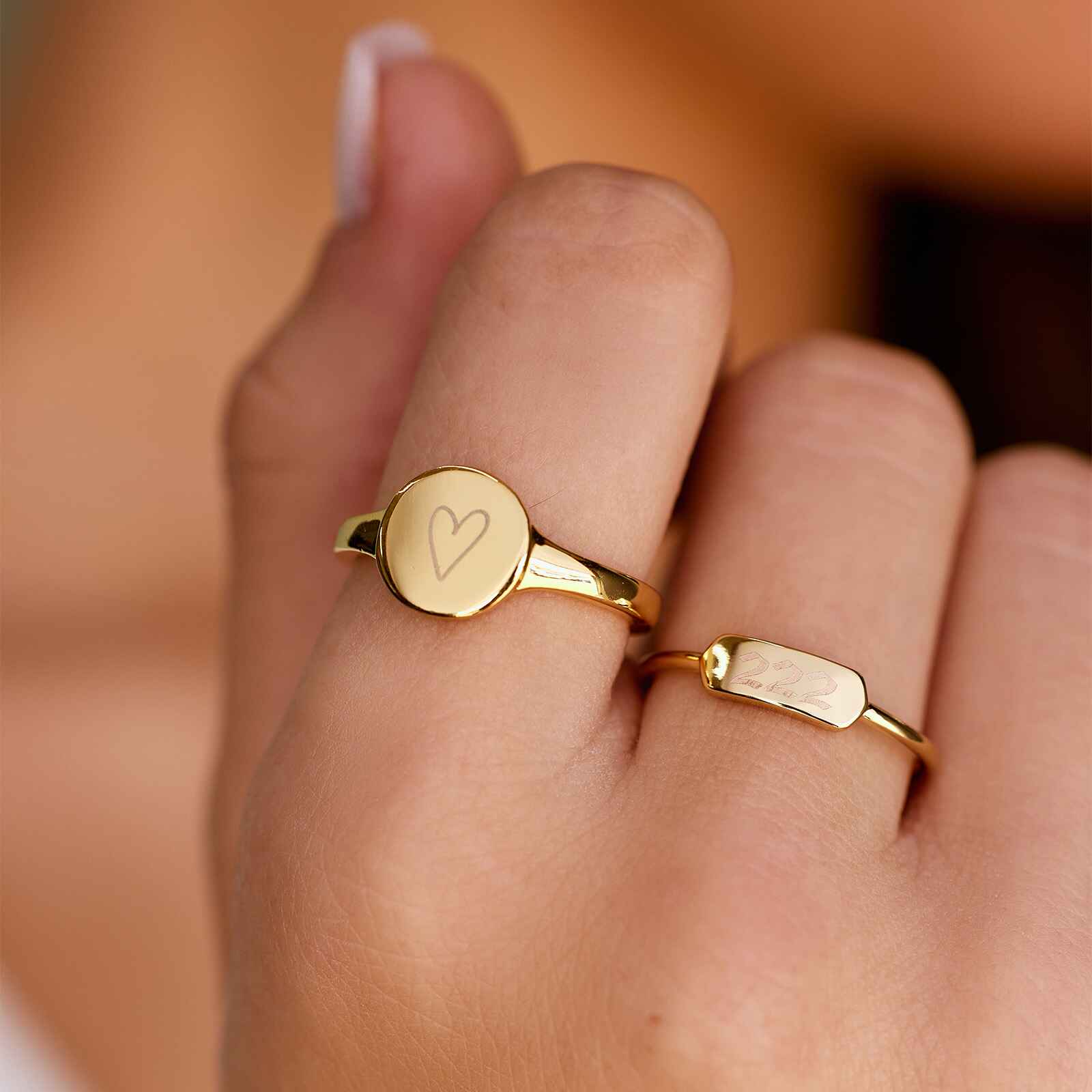 Engravable Signet Ring - Image 2