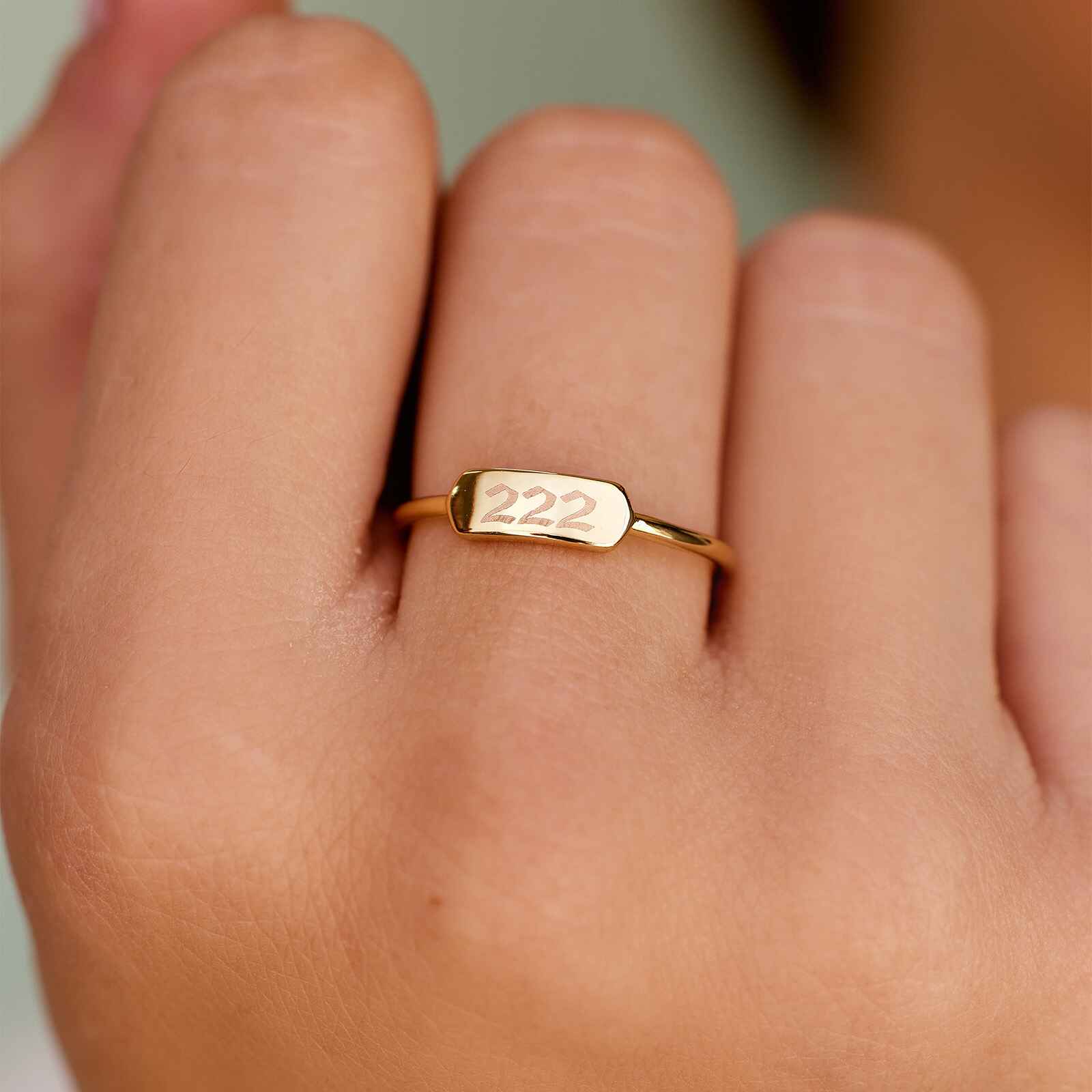 Engravable Bar Ring - Image 3