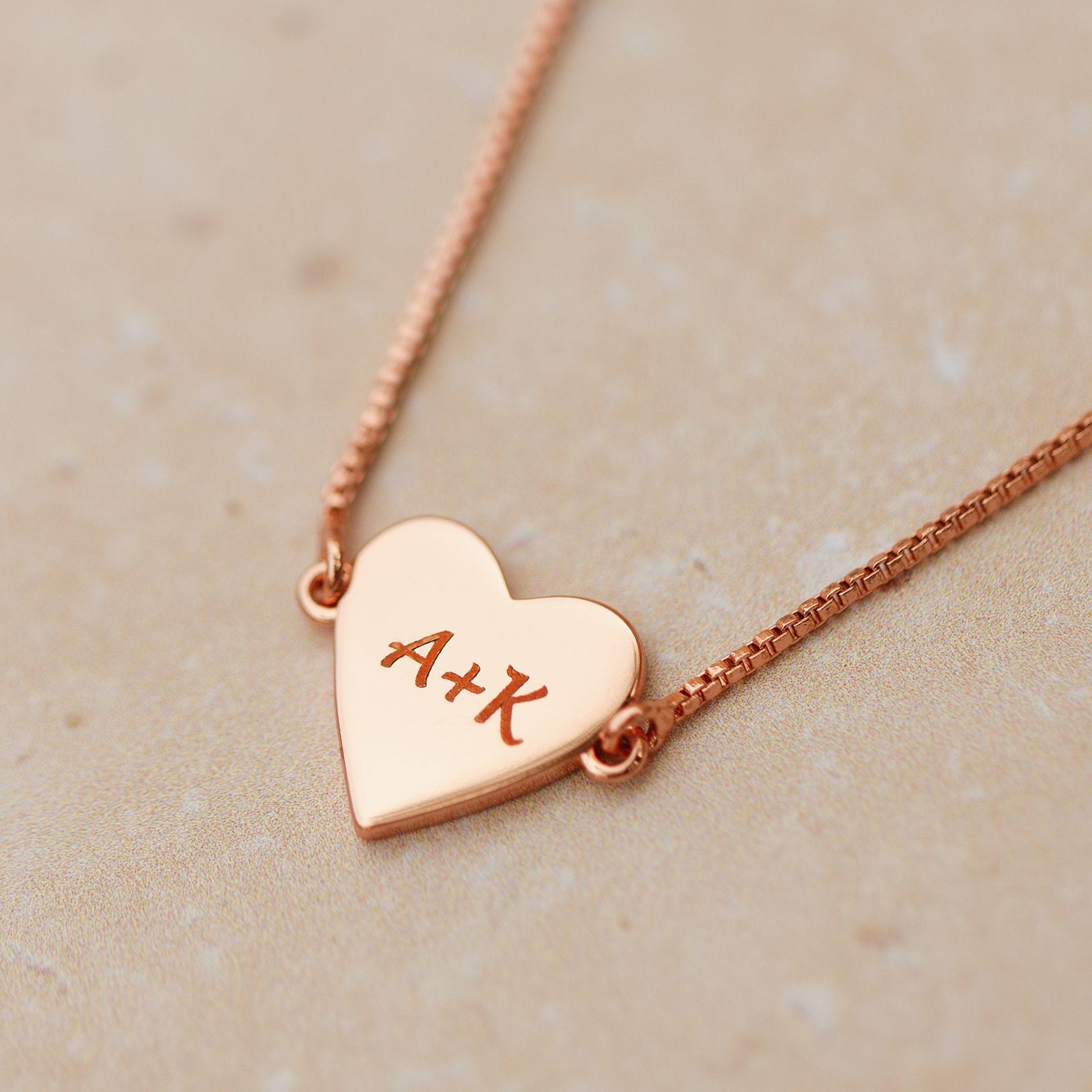 Engravable Heart Choker - Image 7