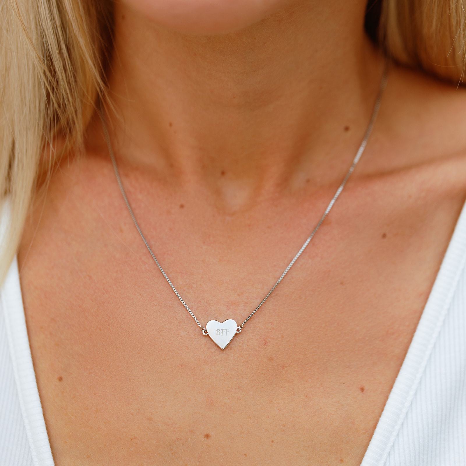 Engravable Heart Choker - Image 8