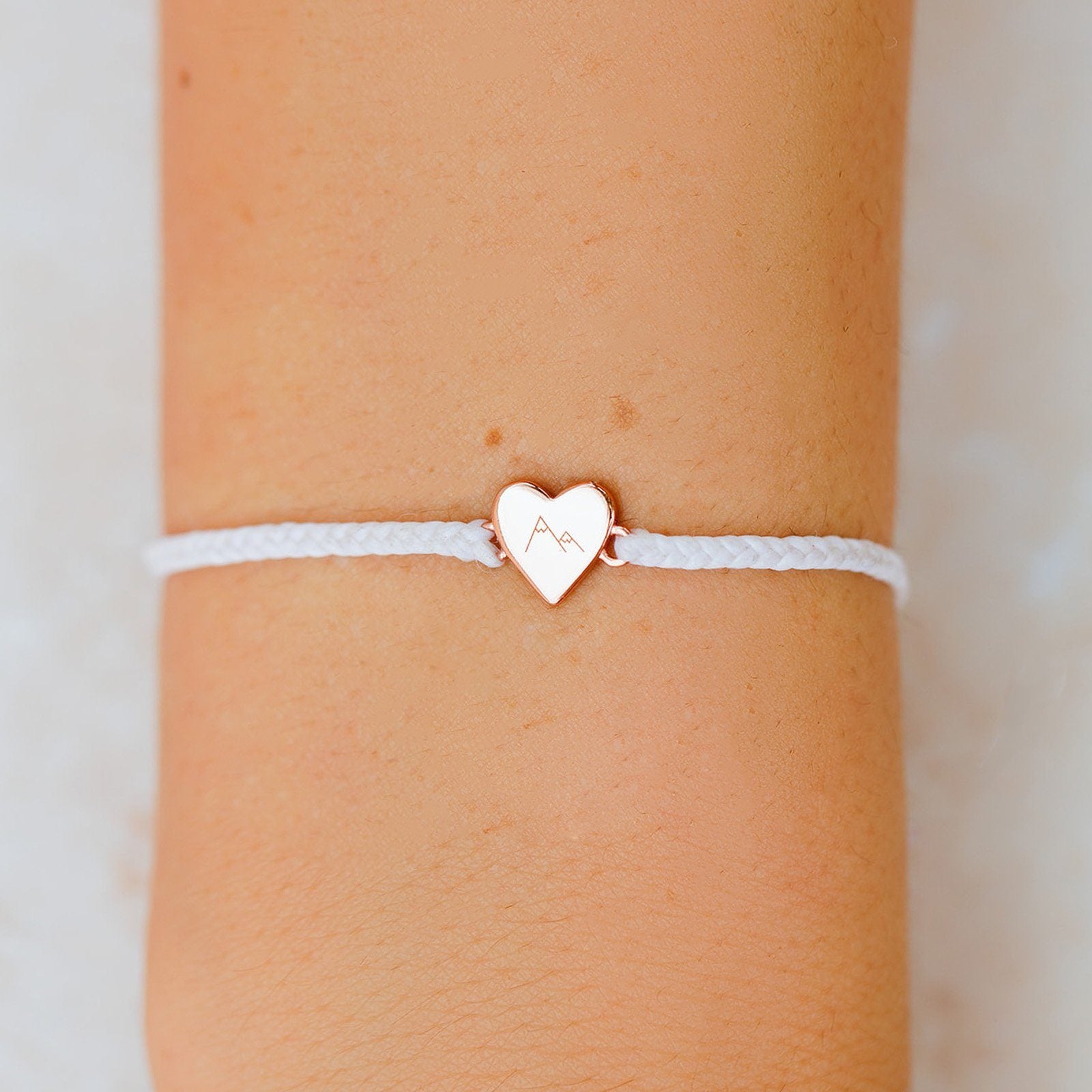 Engravable Heart Charm Bracelet - Image 11