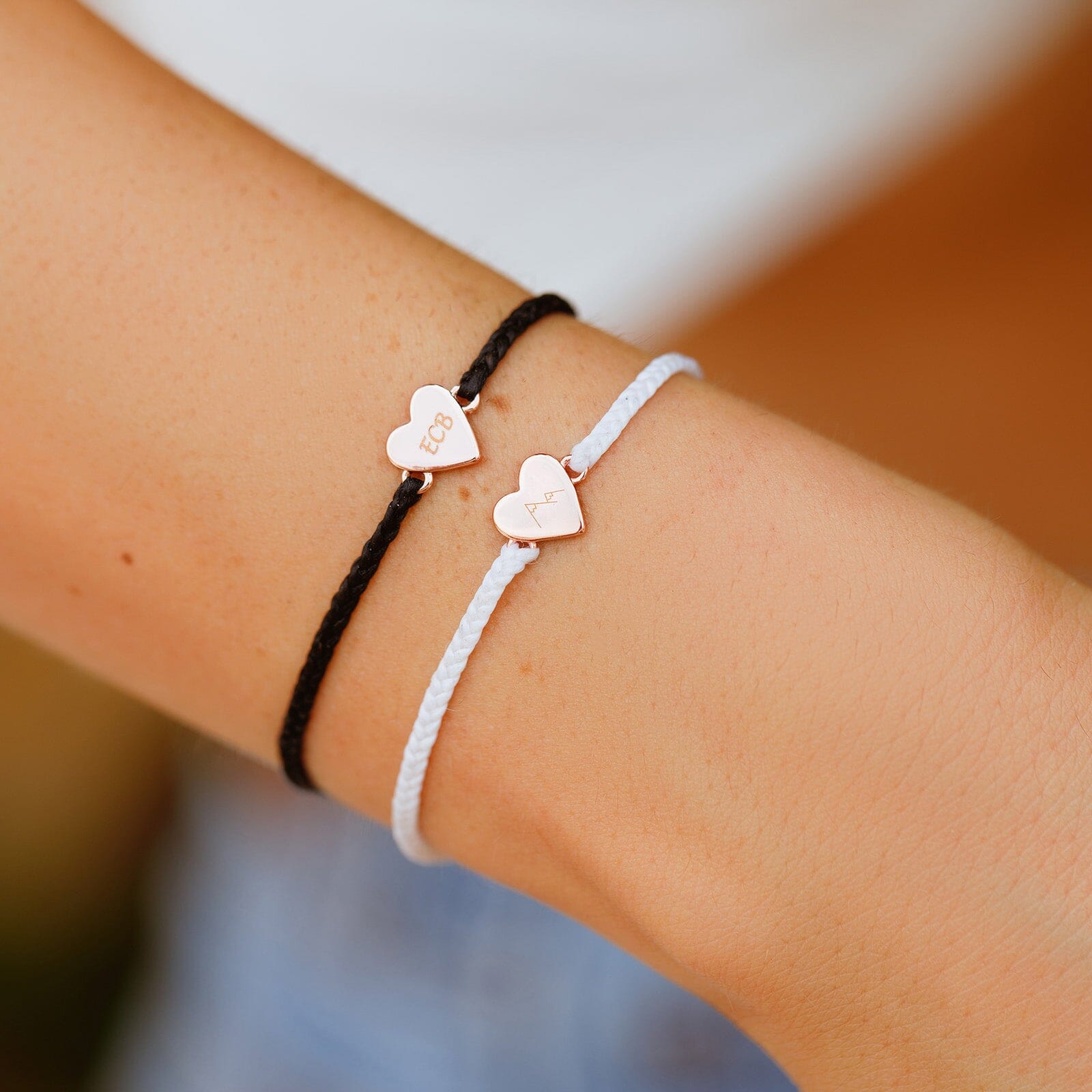 Engravable Heart Charm Bracelet - Image 9