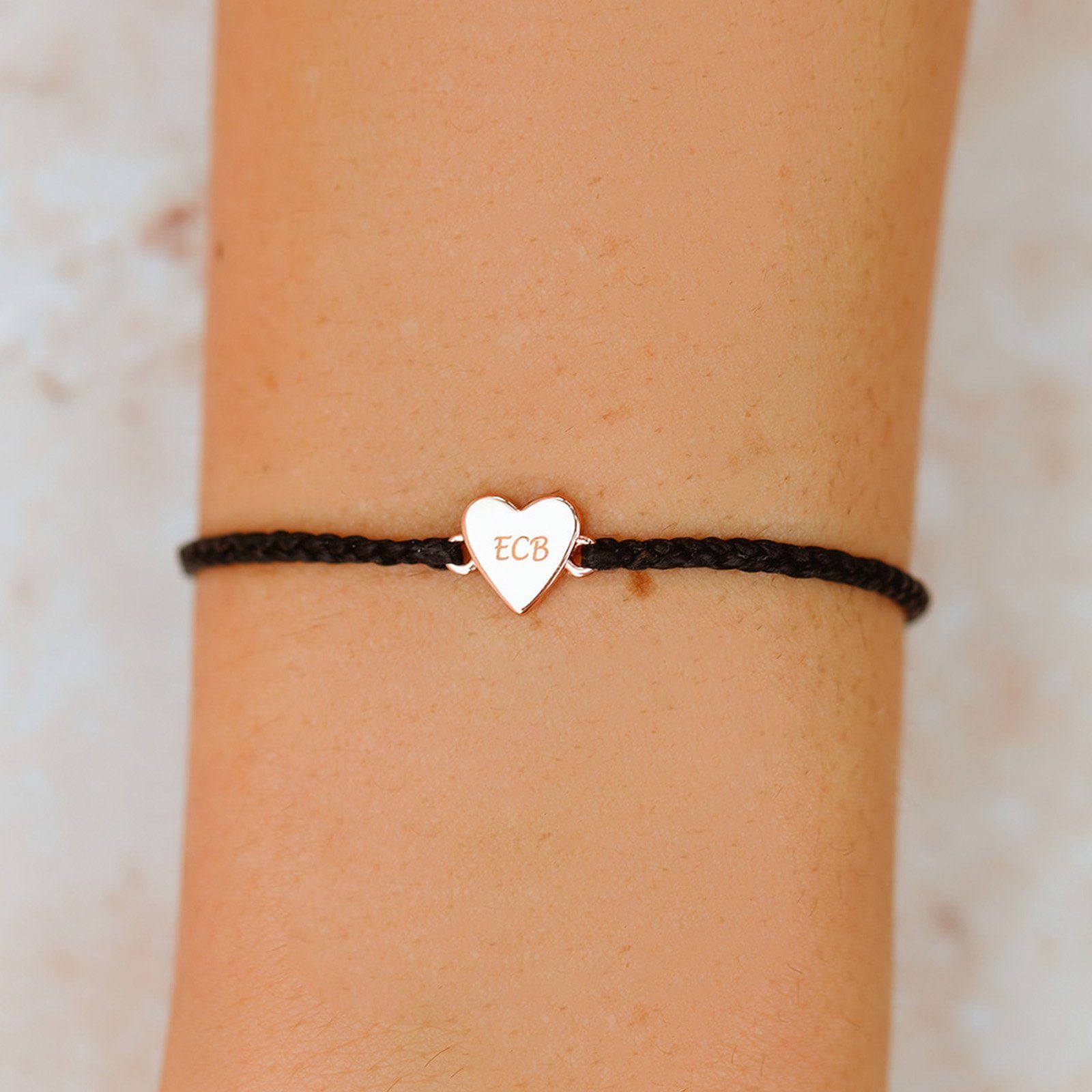 Engravable Heart Charm Bracelet - Image 12