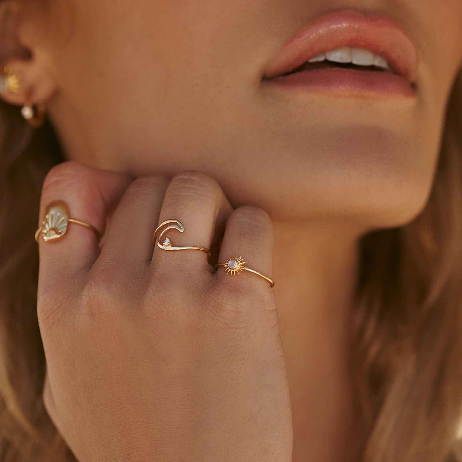 Diamond Wave Ring - Image 6