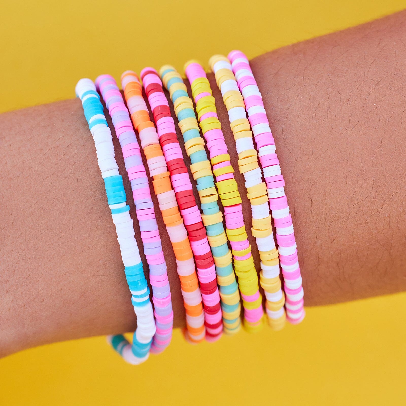 Vacation Vibes Stretch Bracelet Set of 8 - Image 6