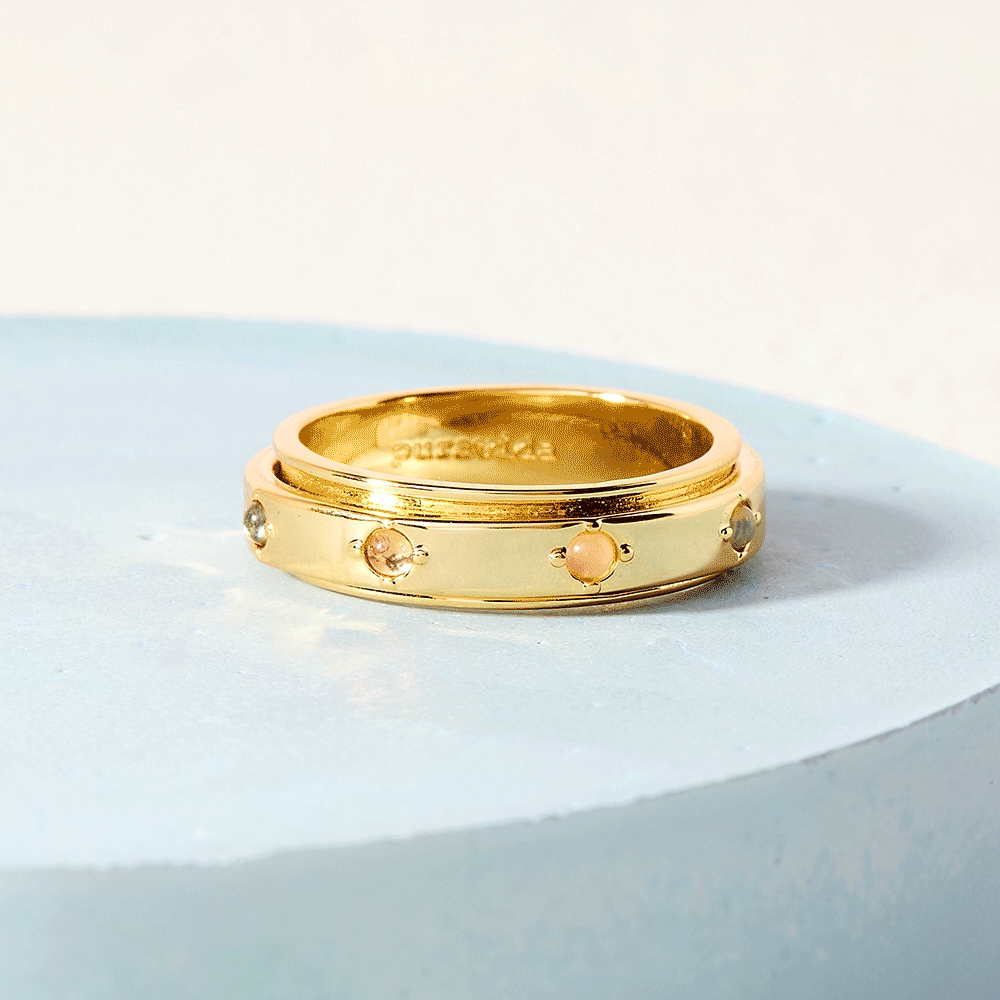 Mental Health Awareness Fidget Ring - Image 2