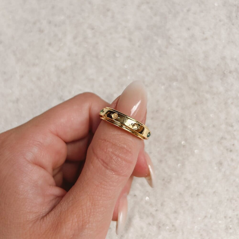 Mental Health Awareness Fidget Ring - Image 4