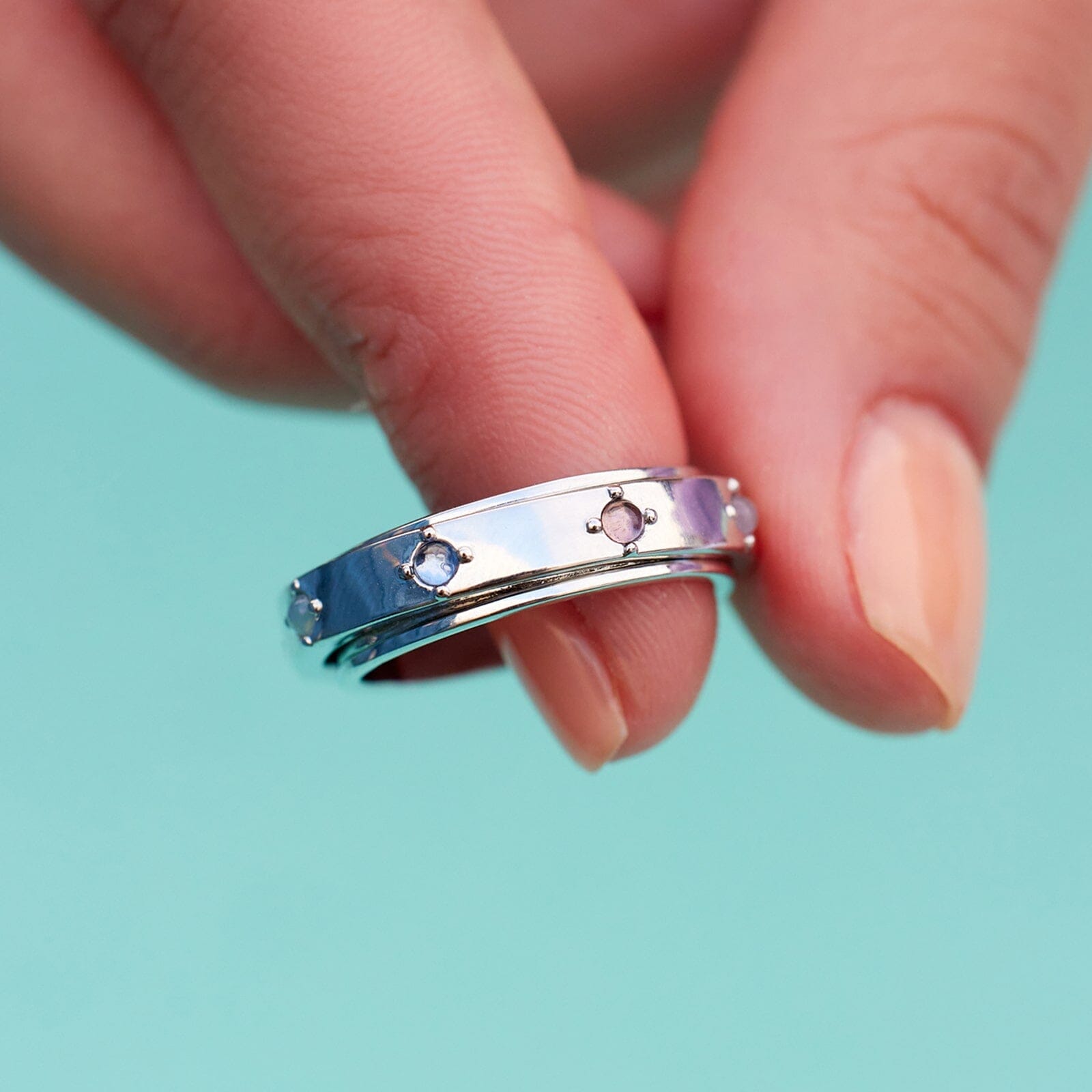 Mental Health Awareness Fidget Ring - Image 8