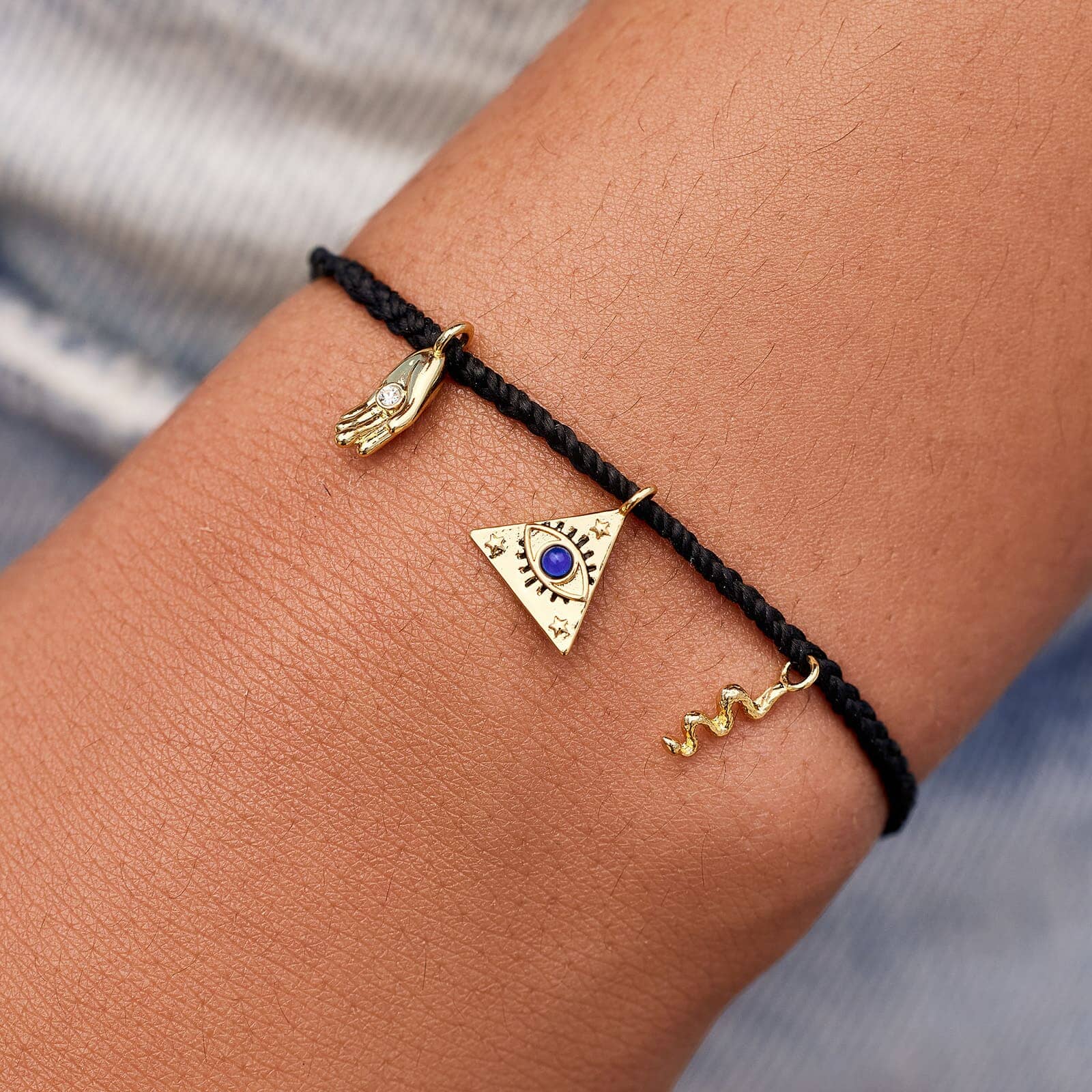 Mystics Mixed Gold Charm Bracelet - Image 6
