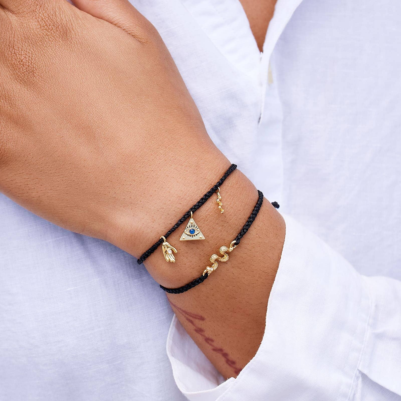 Mystics Mixed Gold Charm Bracelet - Image 7