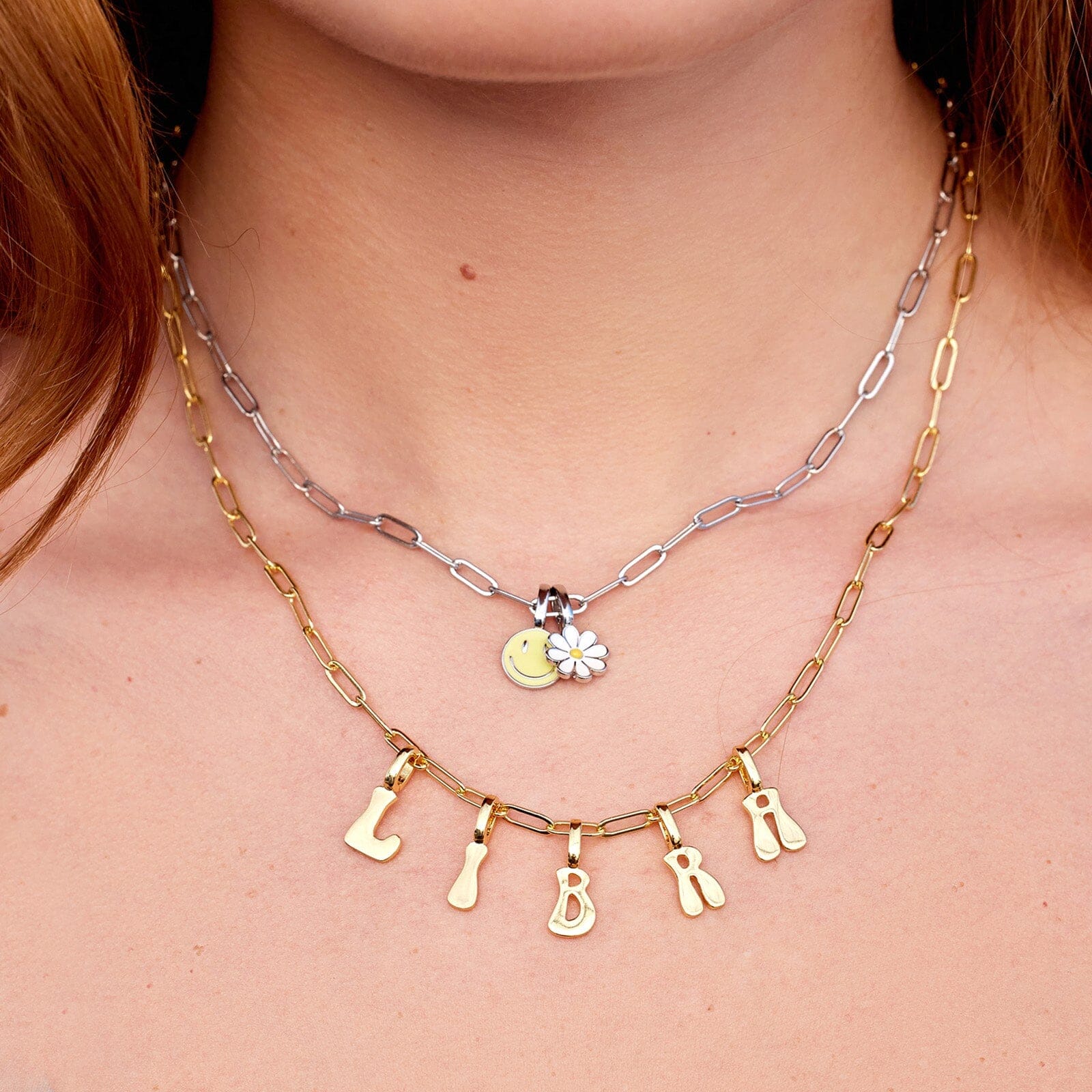 Harper Paperclip Chain Necklace - Image 4