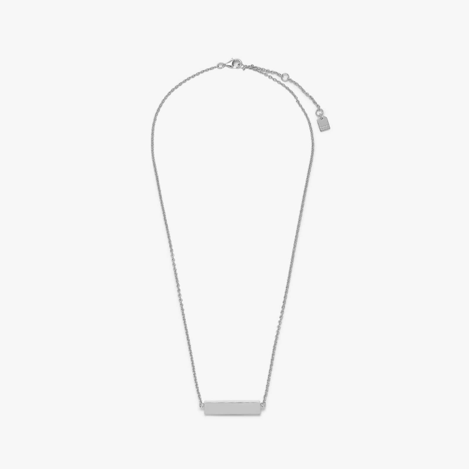 Demi-Fine Engravable Bar Necklace - Image 13