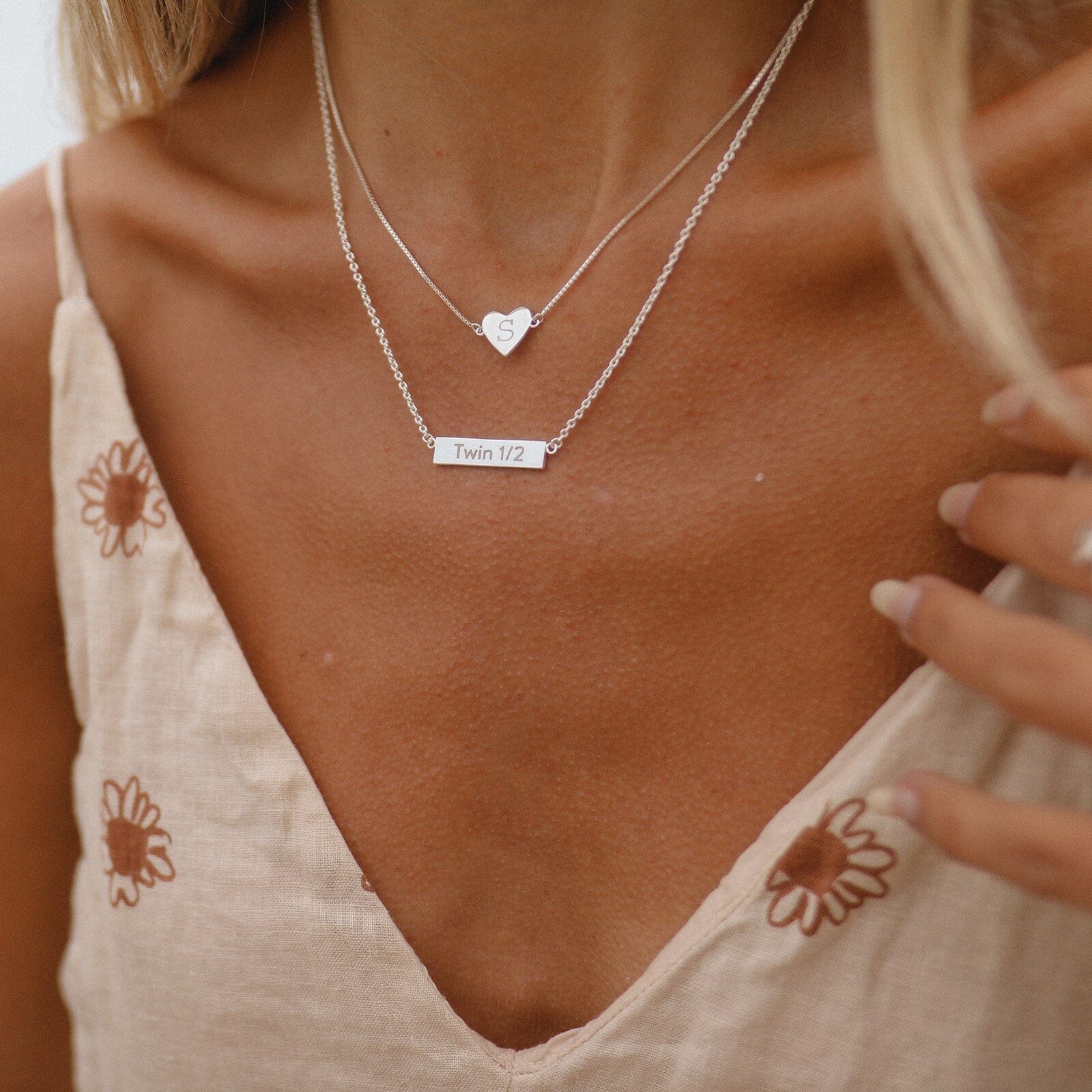 Demi-Fine Engravable Bar Necklace - Image 15