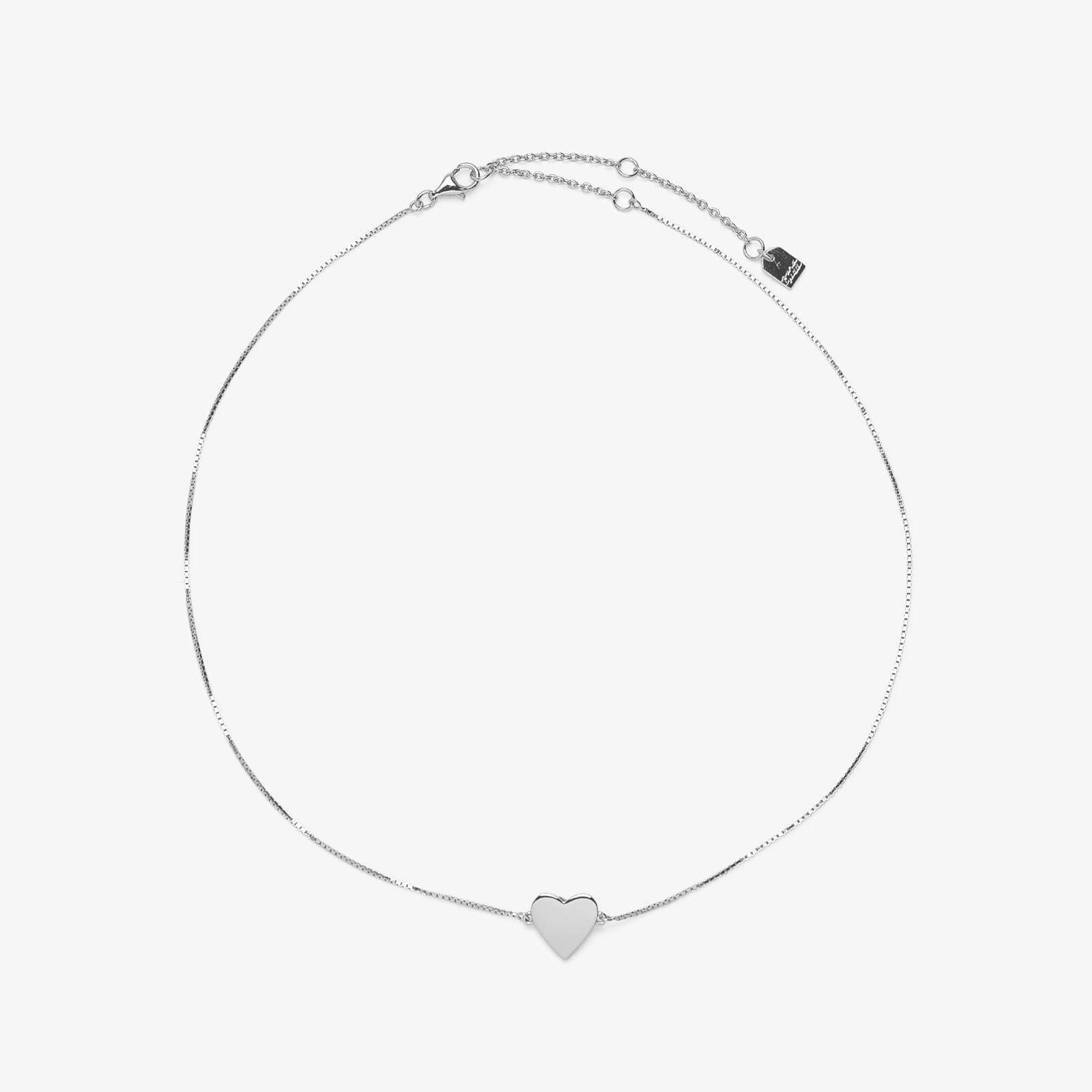 Demi-Fine Engravable Heart Choker - Image 10