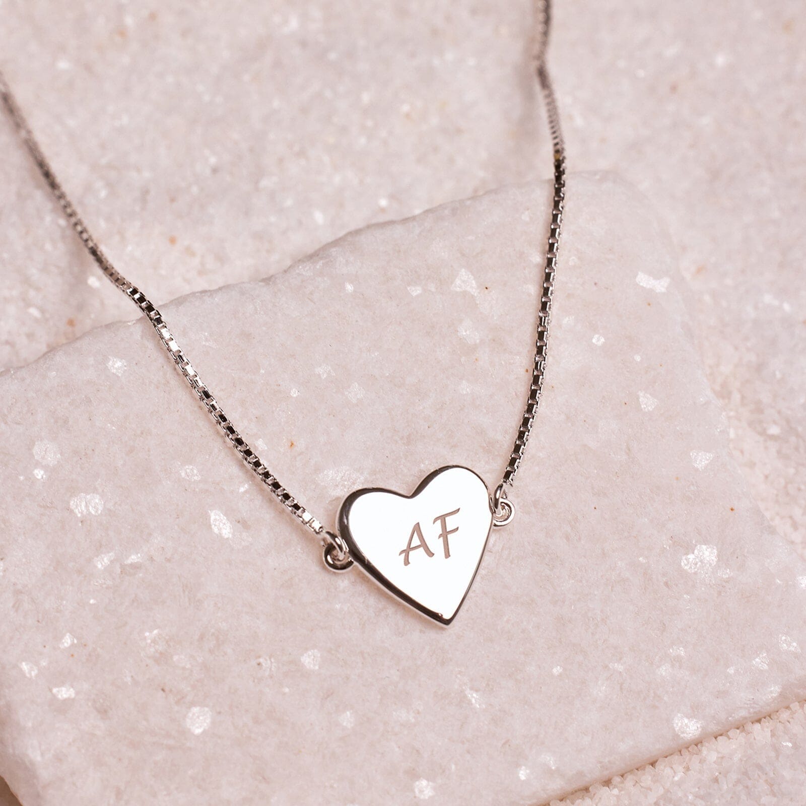 Demi-Fine Engravable Heart Choker - Image 6