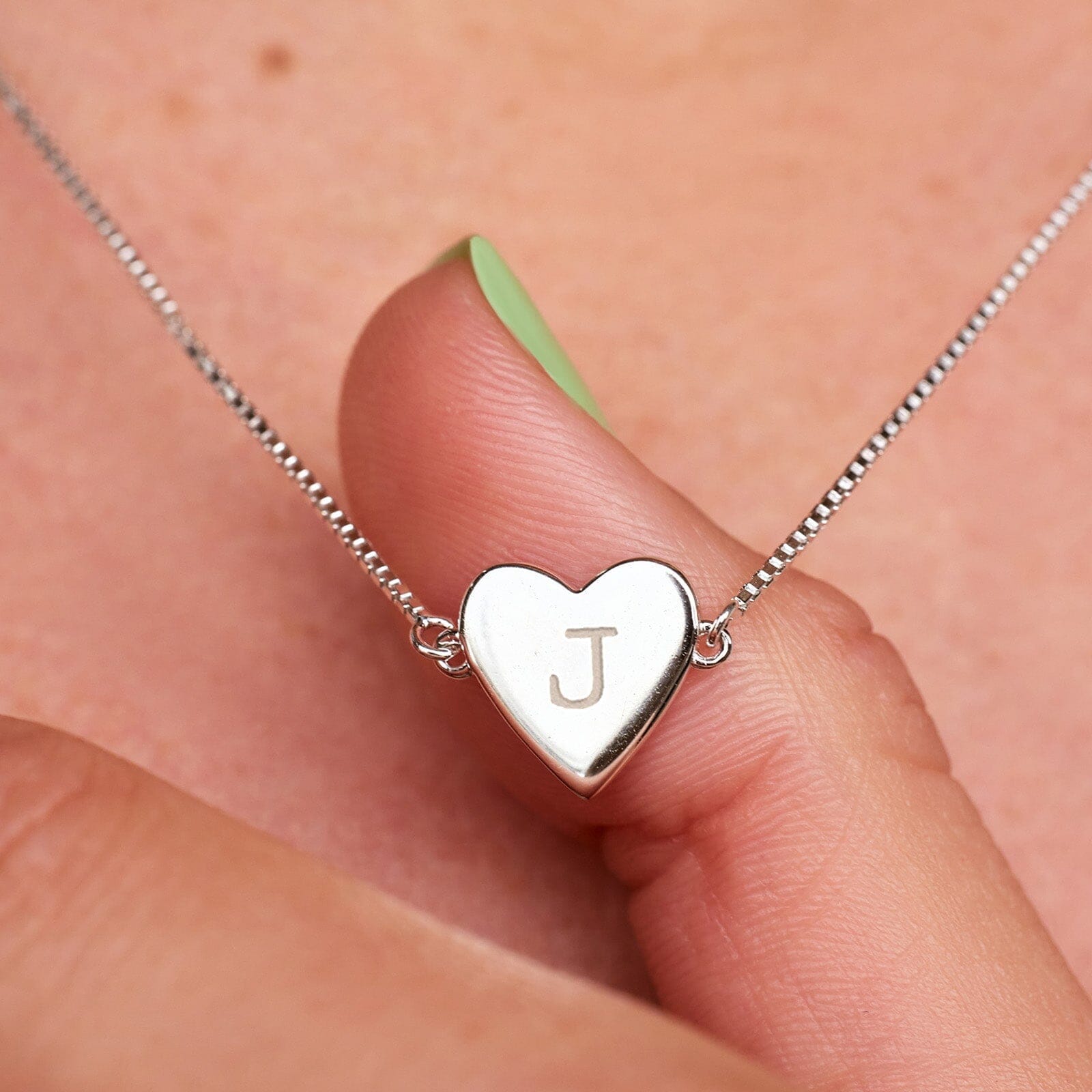 Demi-Fine Engravable Heart Choker - Image 5