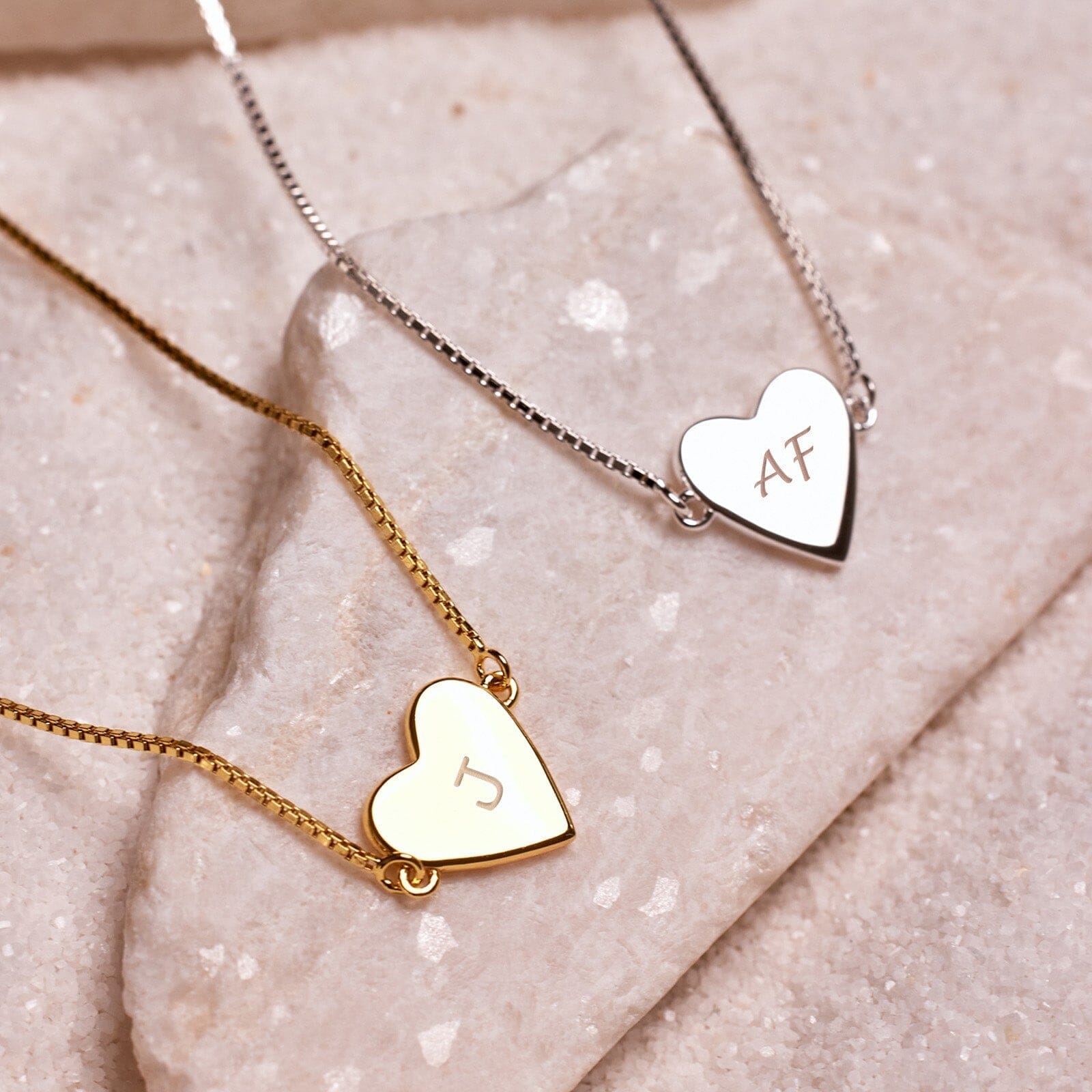 Demi-Fine Engravable Heart Choker - Image 12