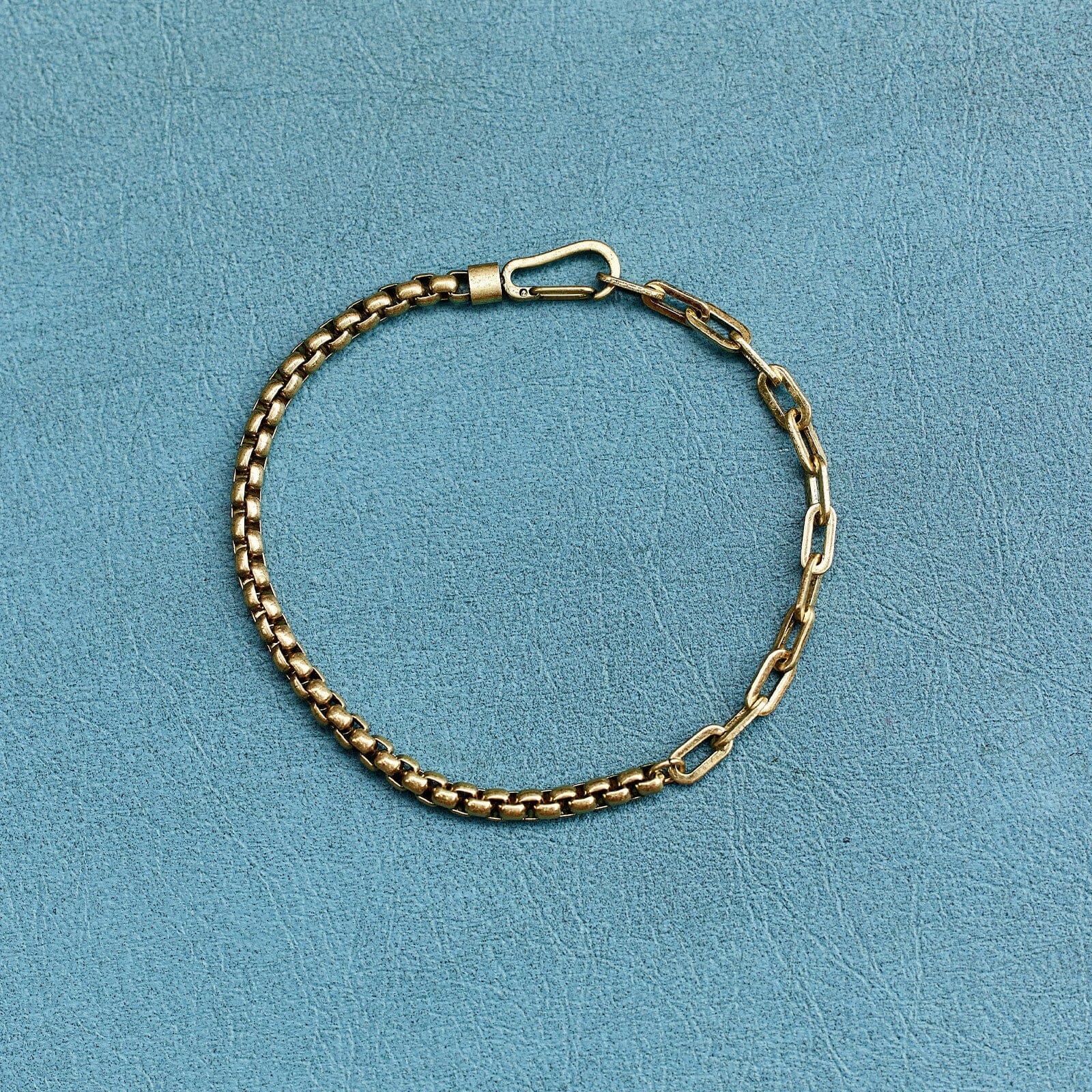 Men's Carabiner Clasp Chain Bracelet - Image 9