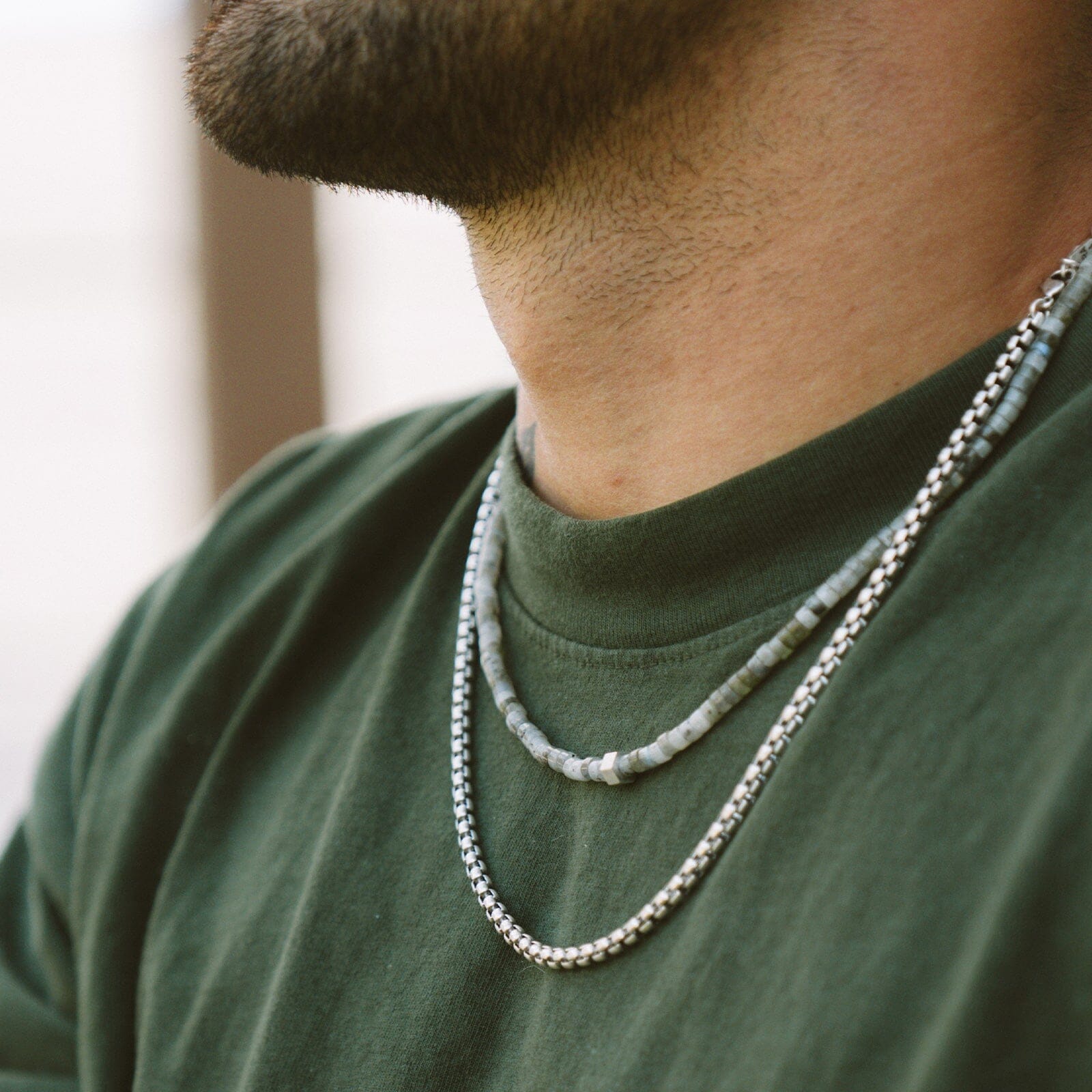 Men's Rolo Chain Necklace - Image 5