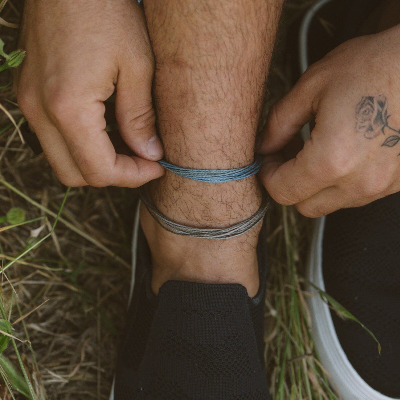 Men's Alpine Blue Anklet - Image 3