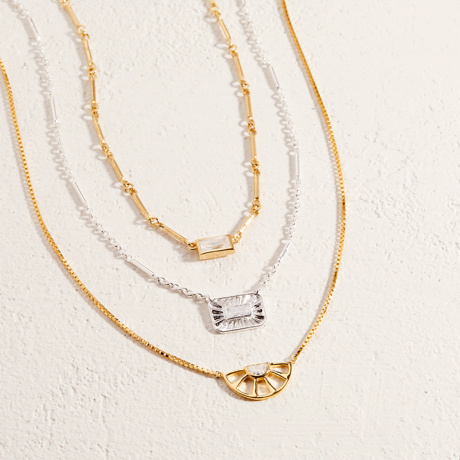 Baguette Bar Chain Choker - Image 11