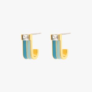 Meridian Huggie Earrings
