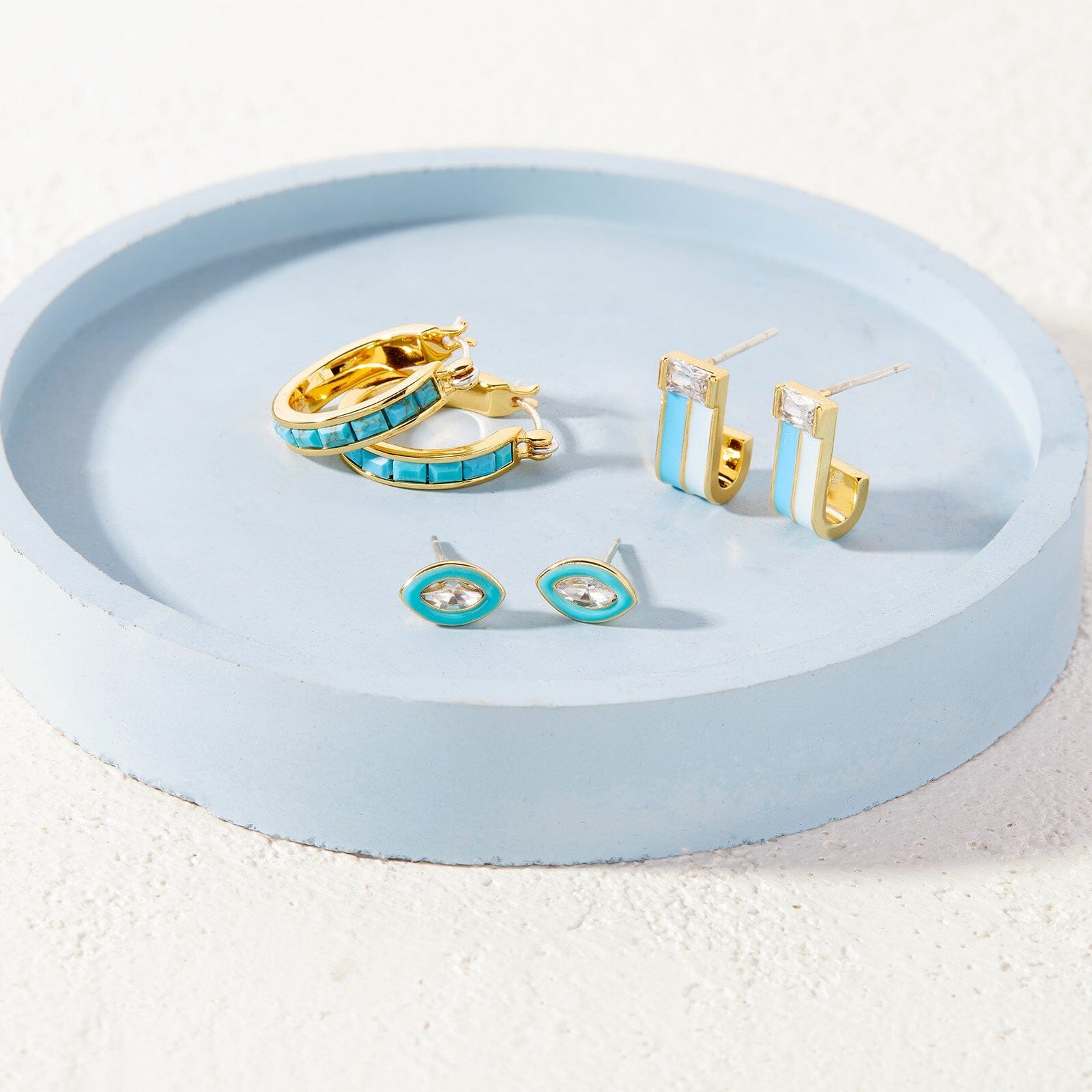 Cerulean Stud Earrings - Image 8