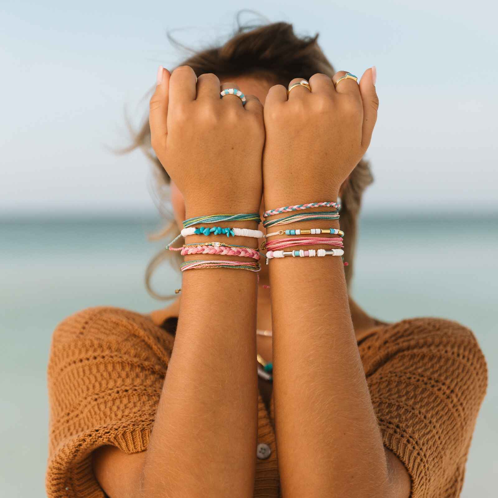 Undertow Enamel Bead Charm Bracelet - Image 3