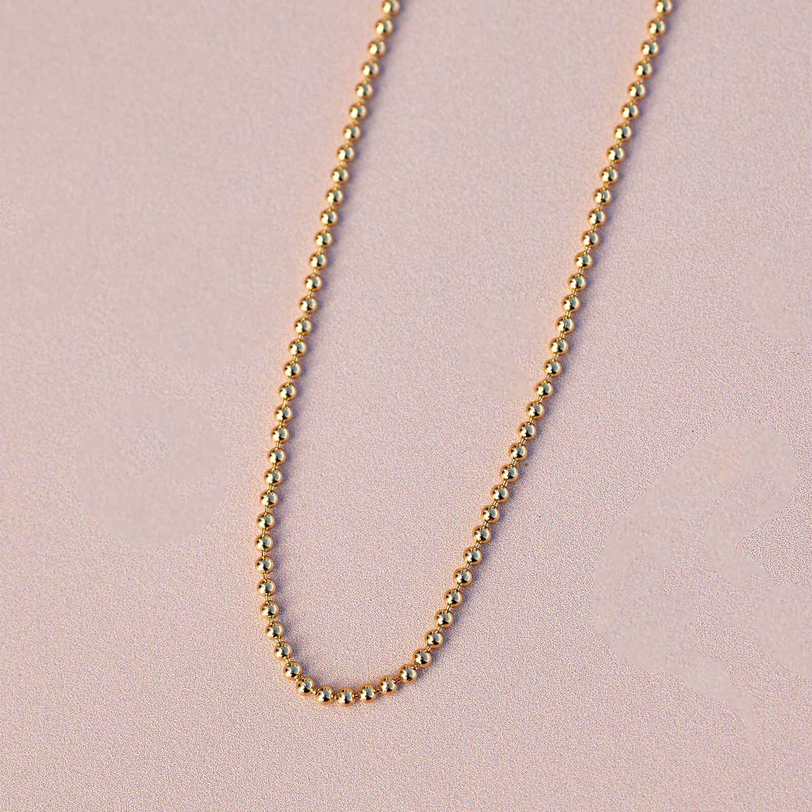 Harper Ball Chain Necklace - Image 3