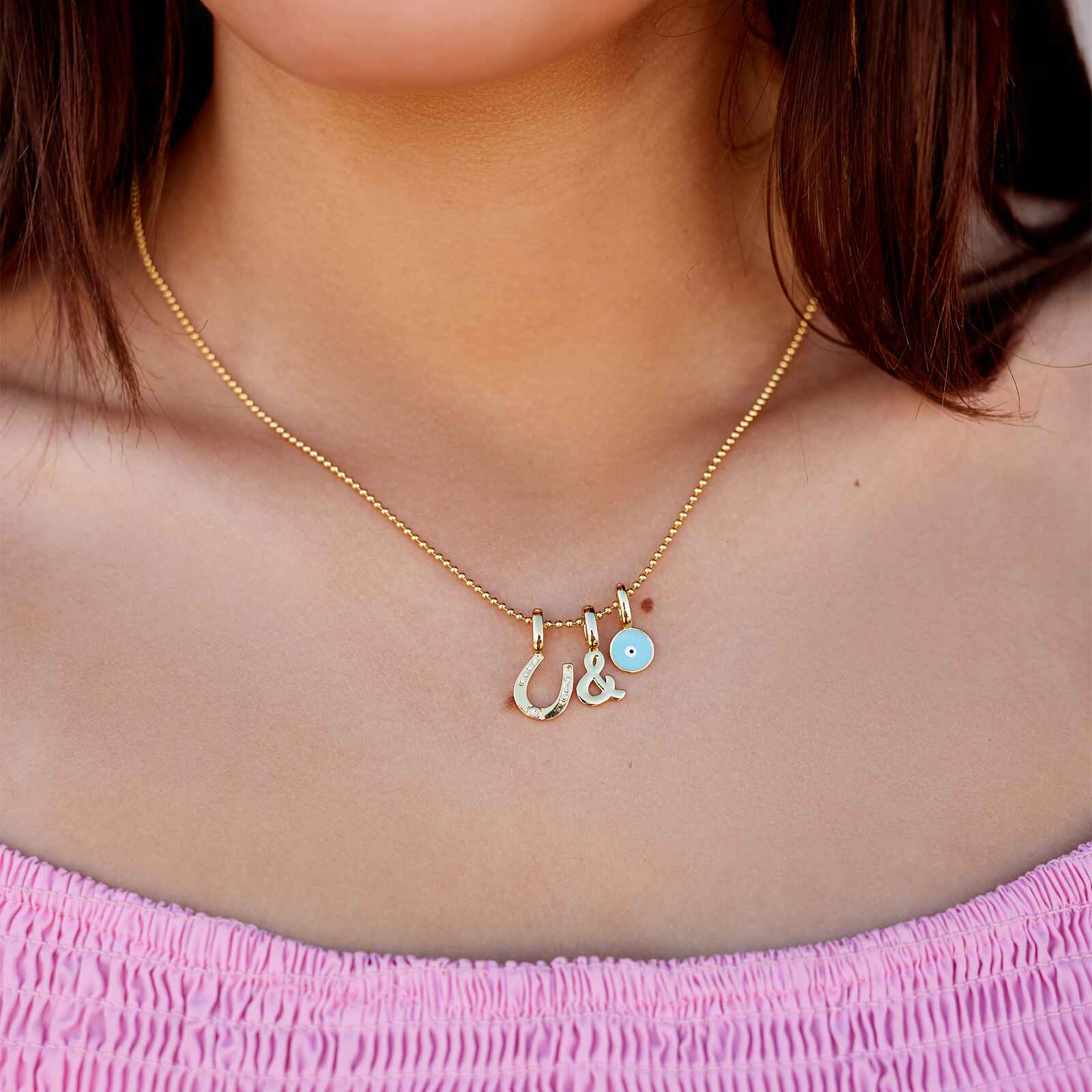 Harper Ball Chain Necklace - Image 7