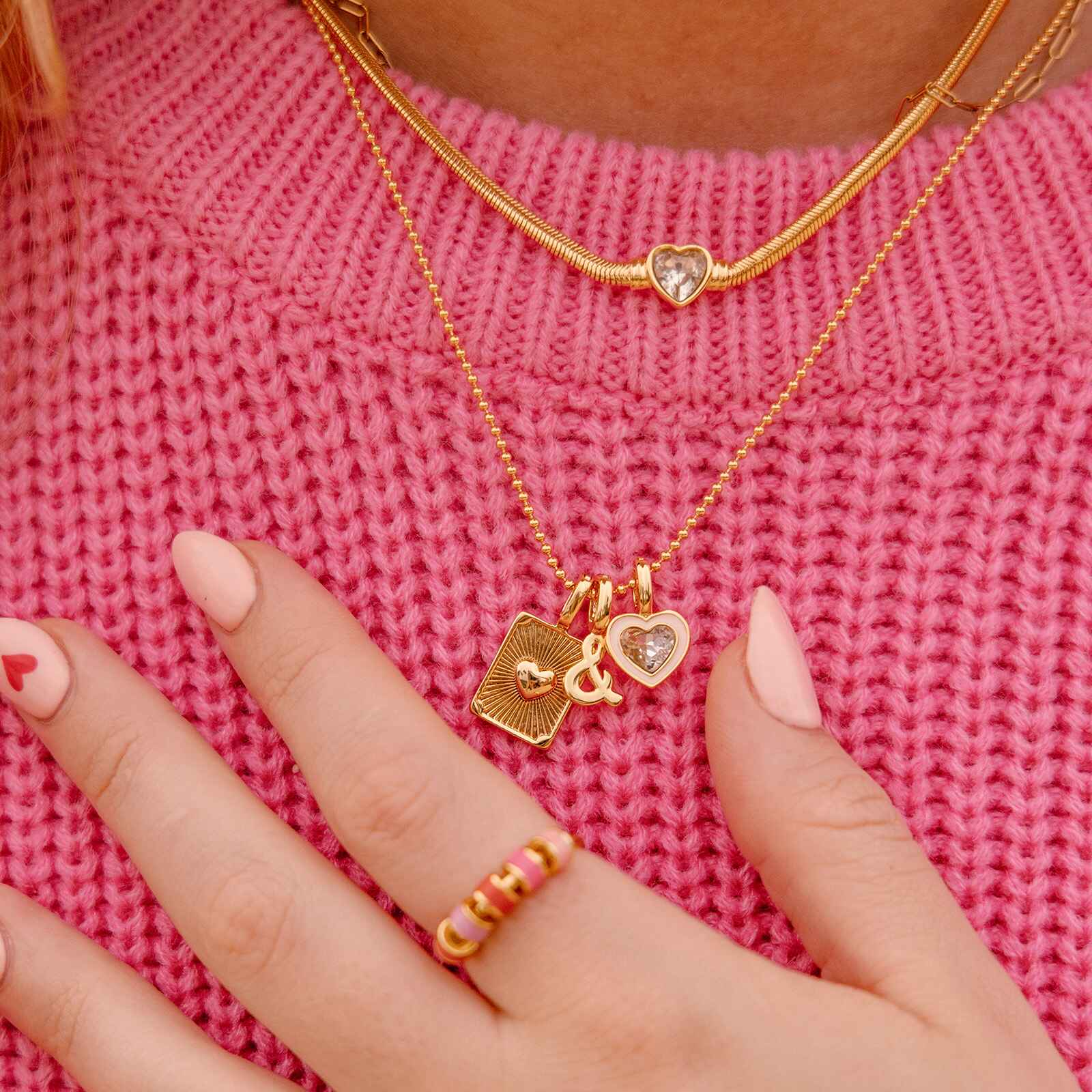 Harper Ball Chain Necklace - Image 8