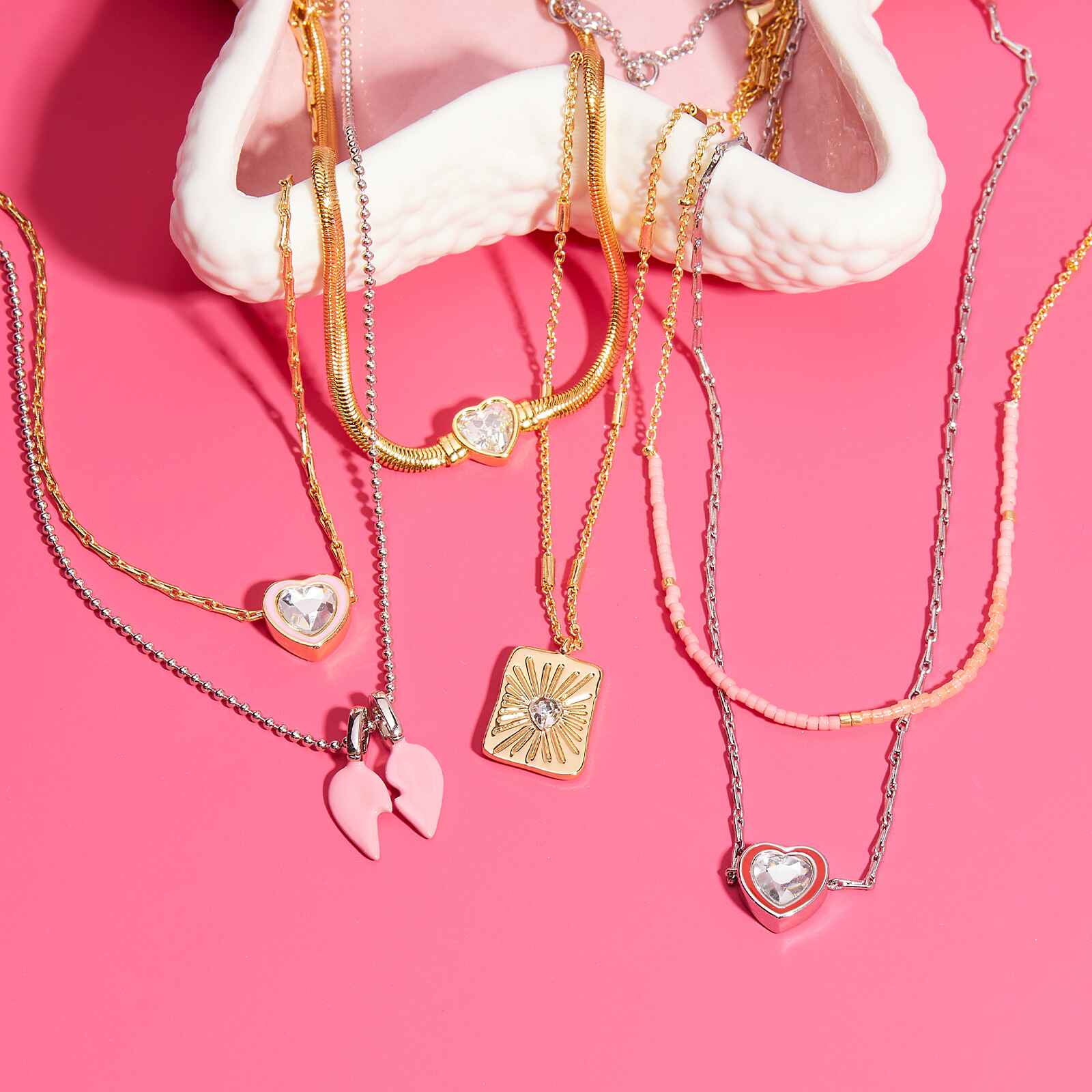 Harper Ball Chain Necklace - Image 16