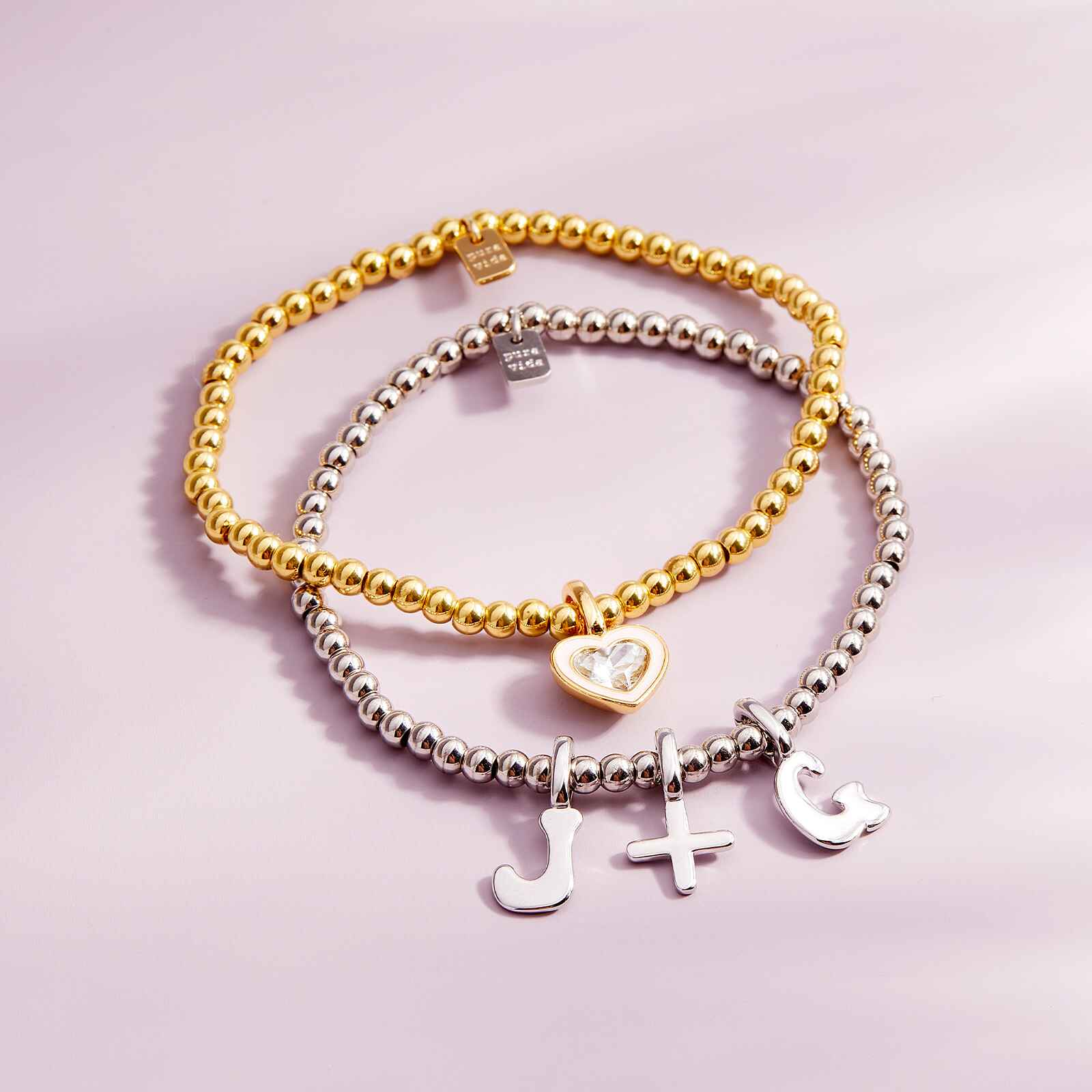 Harper Stone & Enamel Heart Charm - Image 8