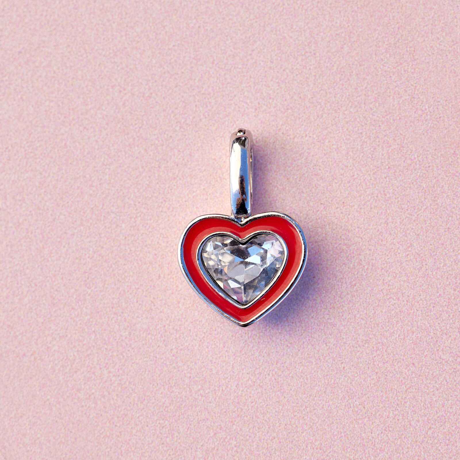 Harper Stone & Enamel Heart Charm - Image 12
