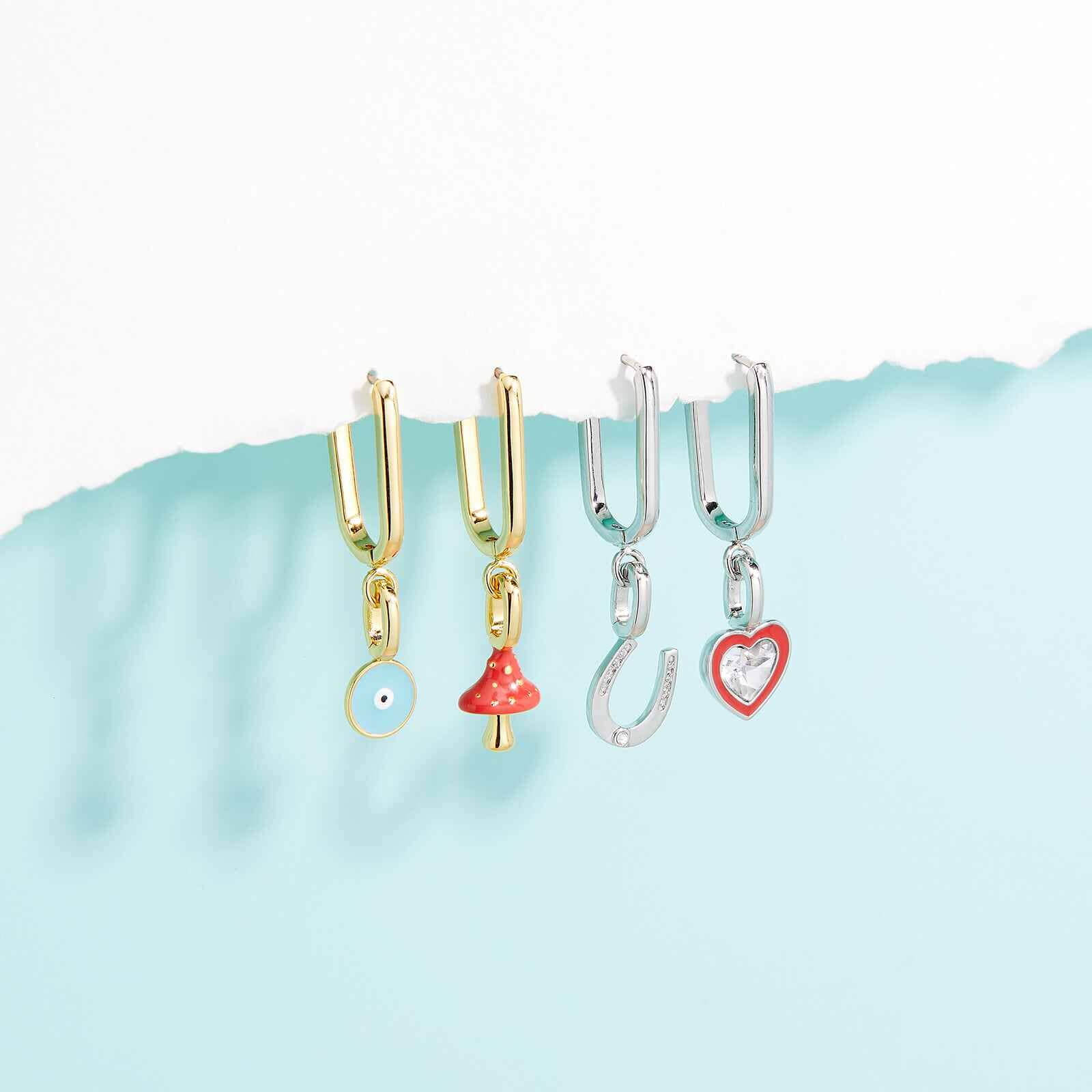 Harper Stone & Enamel Heart Charm - Image 17