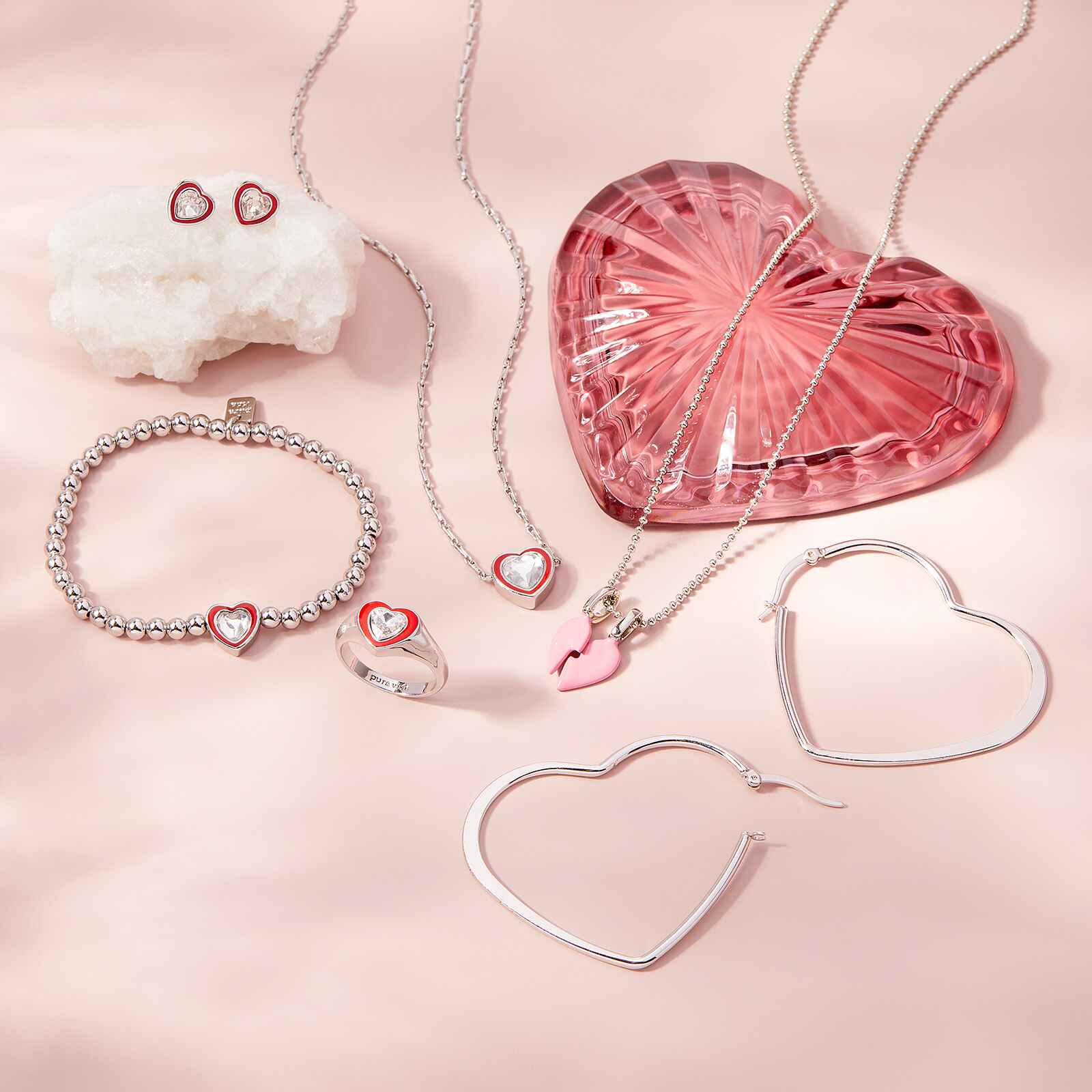 Harper Enamel BFF Heart Charm Set - Image 13