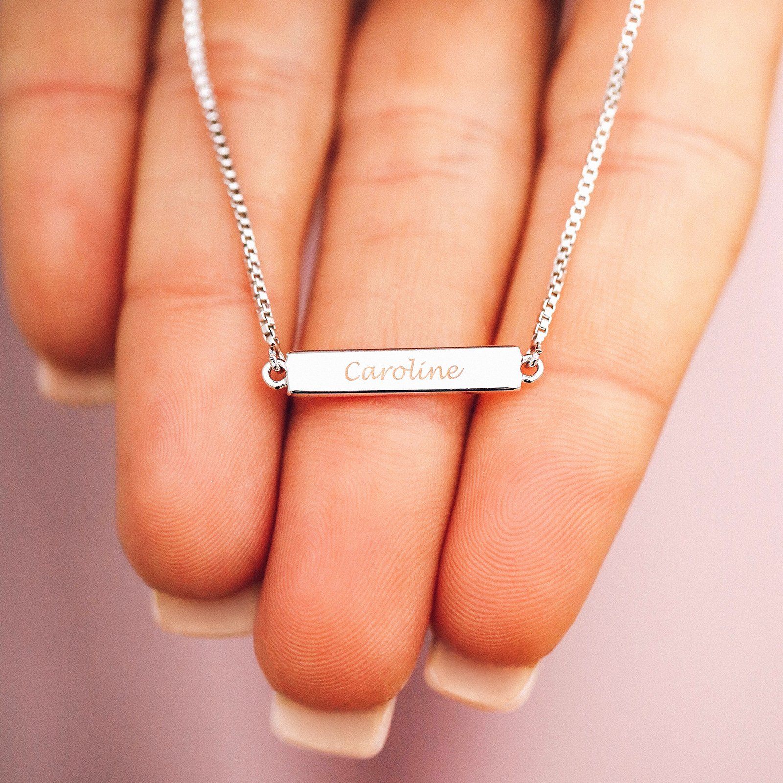 Engravable Double-Sided Bar Bracelet - Image 4