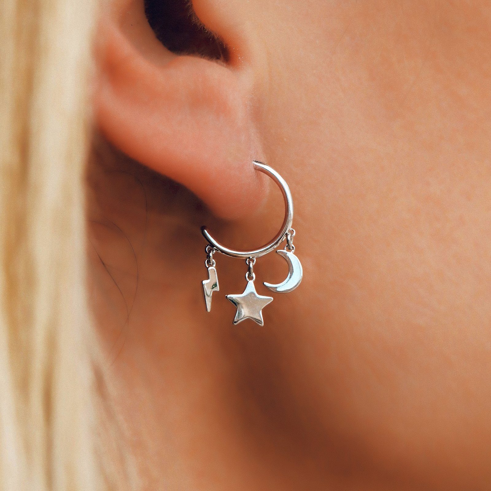 Celestial Charms Huggies - Image 3