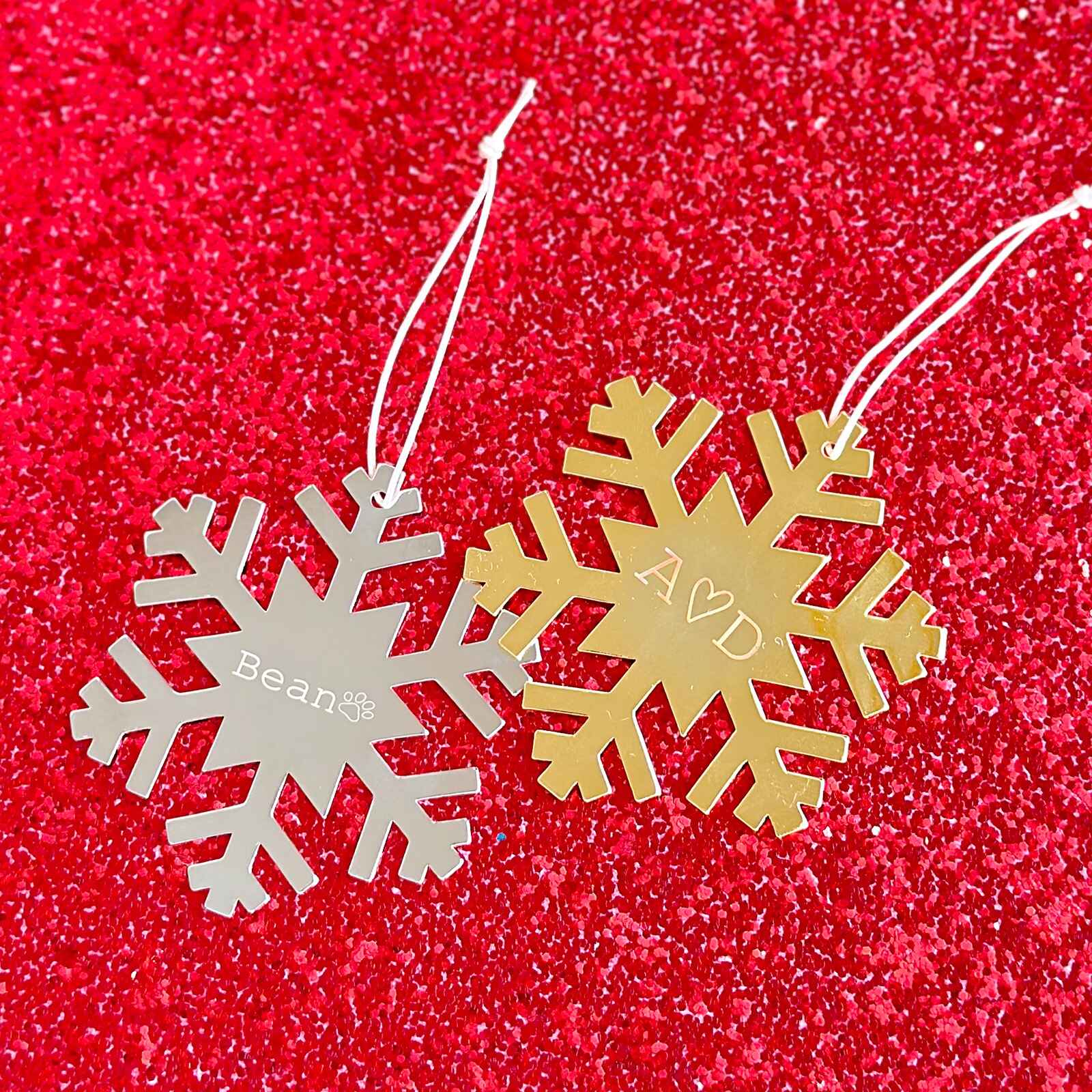 Engravable Snowflake Ornament - Image 13