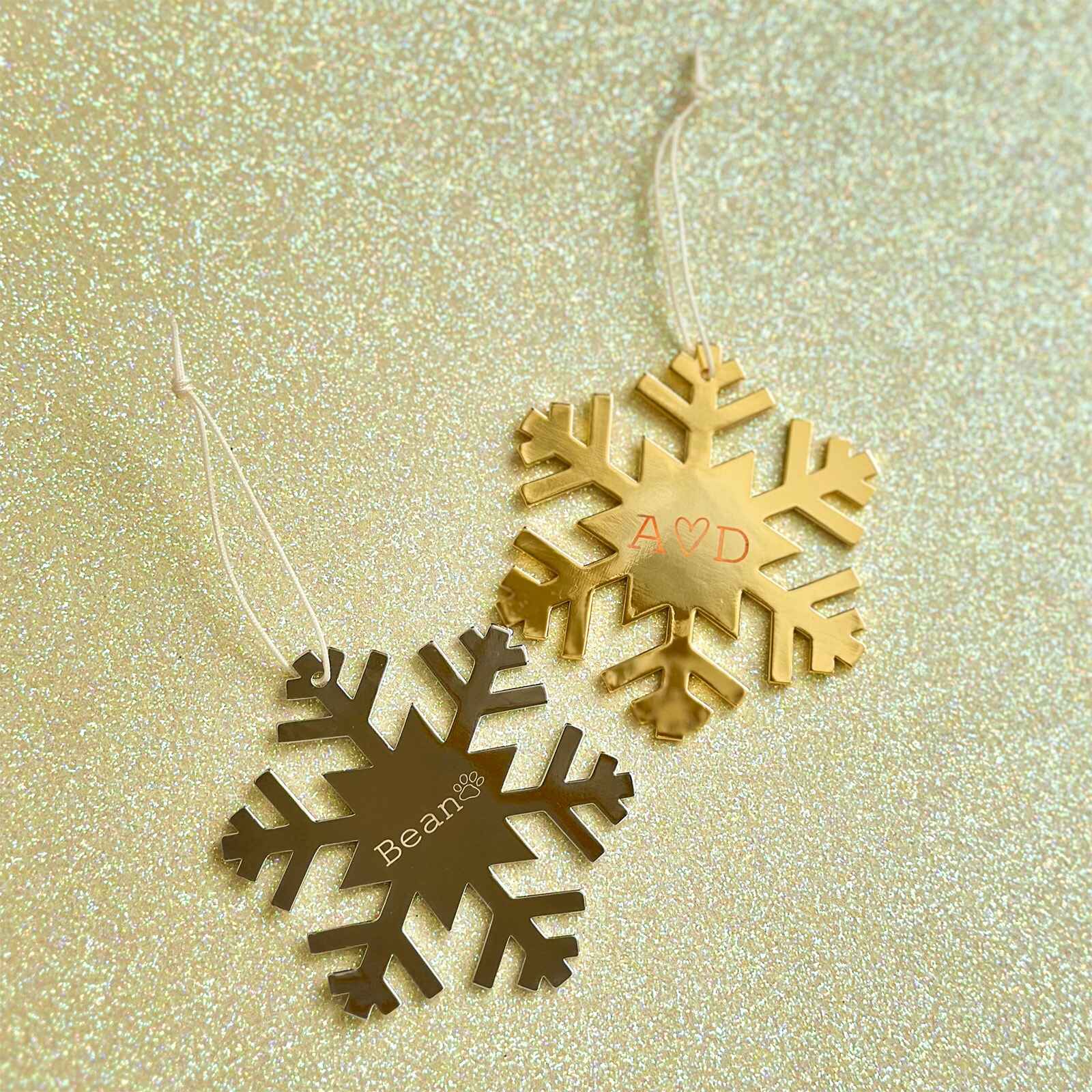 Engravable Snowflake Ornament - Image 10