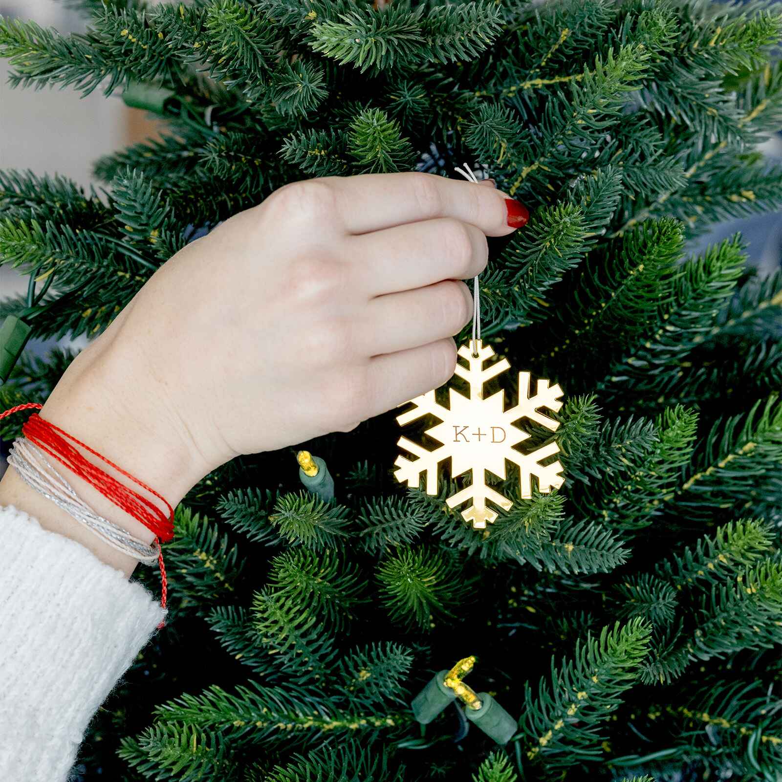 Engravable Snowflake Ornament - Image 12