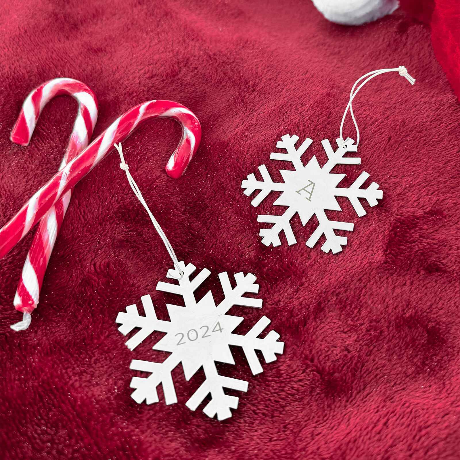 Engravable Snowflake Ornament - Image 2