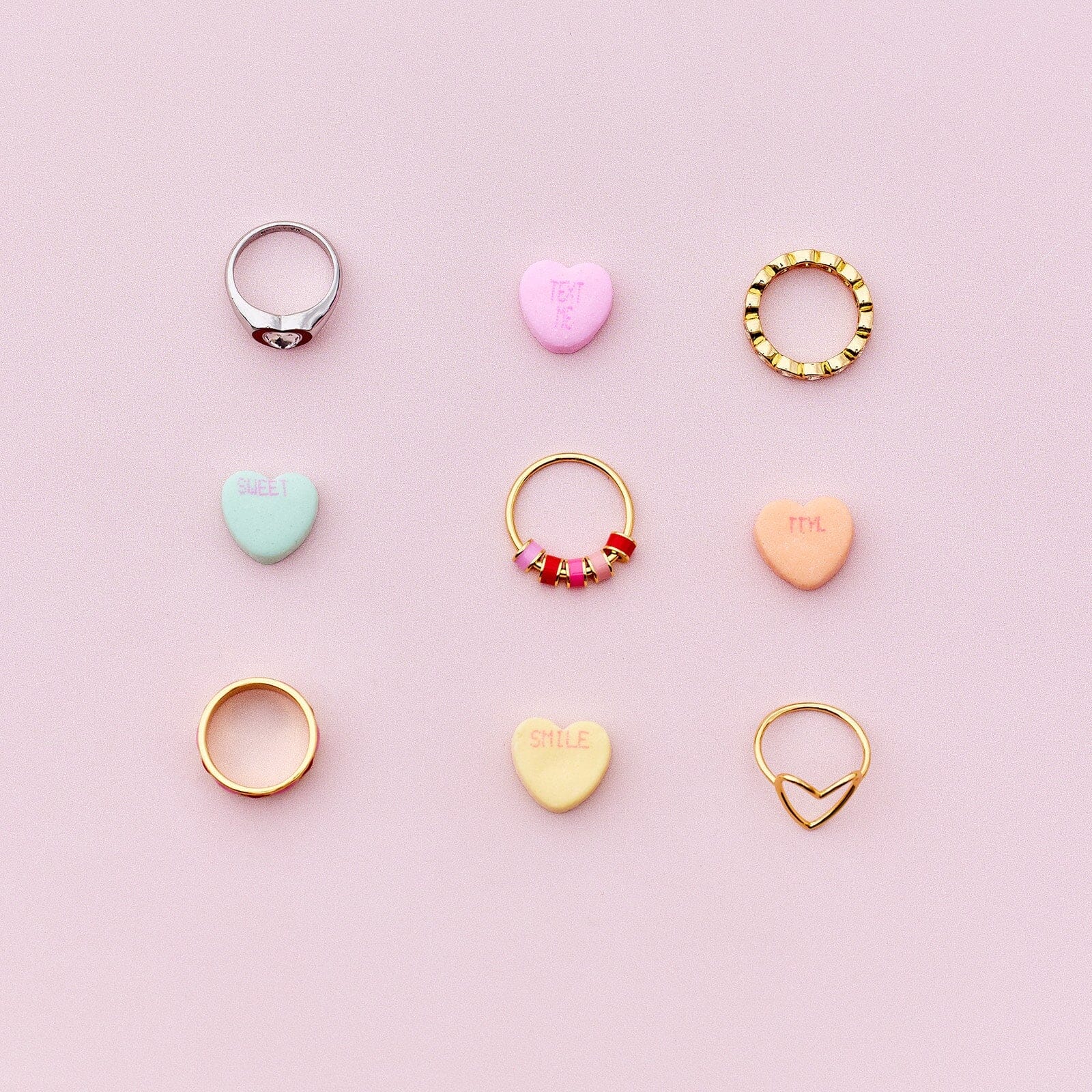 Enamel Bead Fidget Ring - Image 4