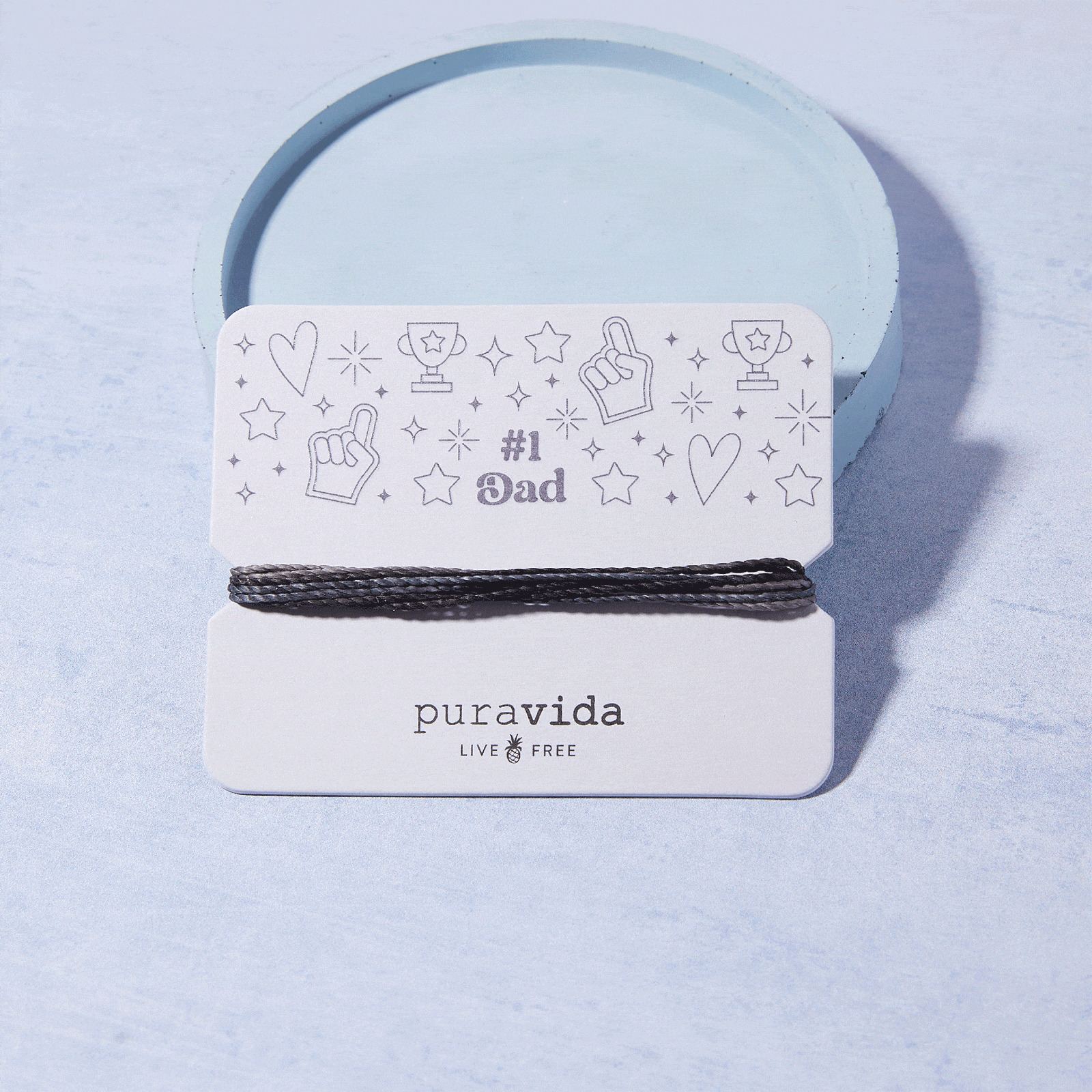 #1 Dad Bracelet Card - Image 3